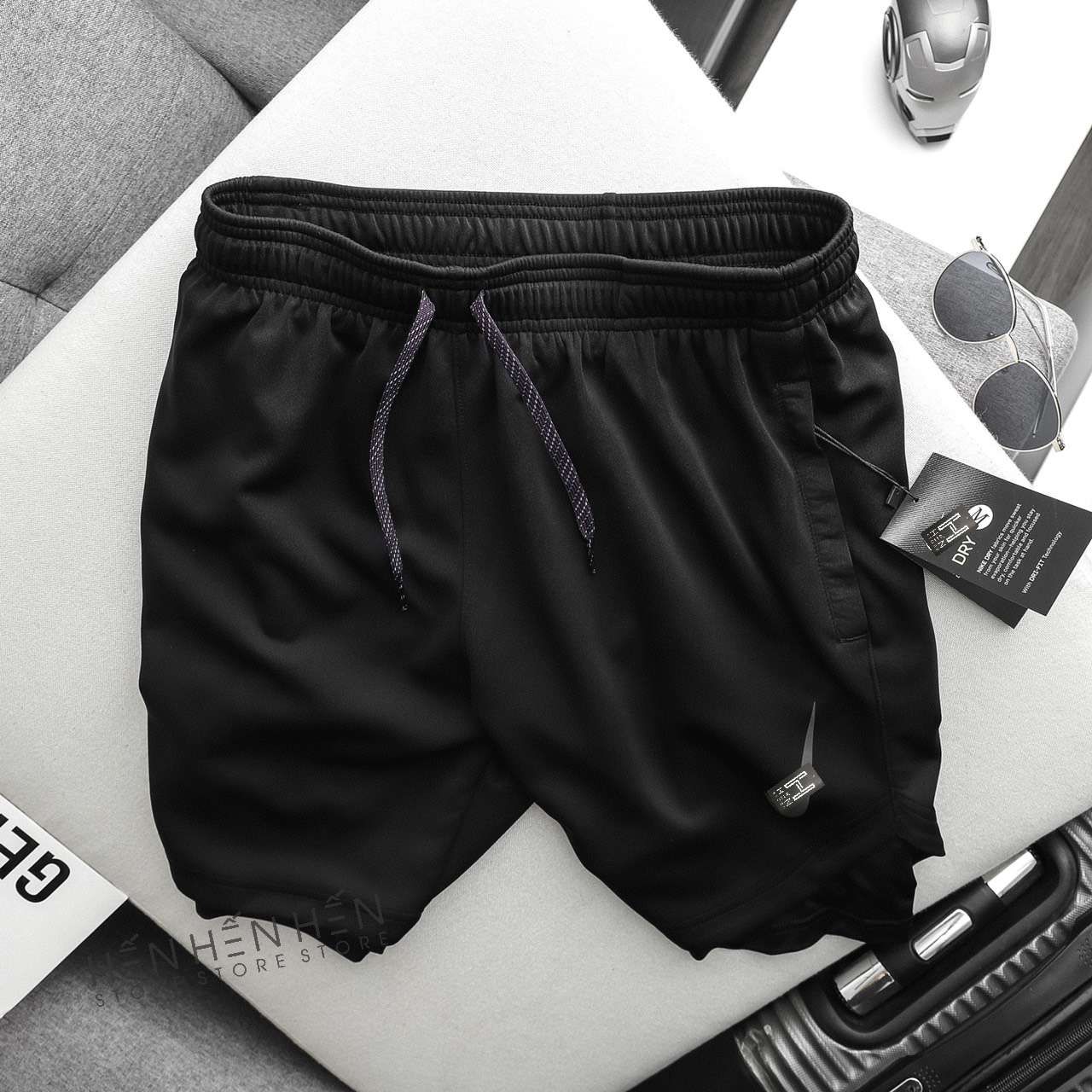 Quần short Ni.ke 2 lớp 4M