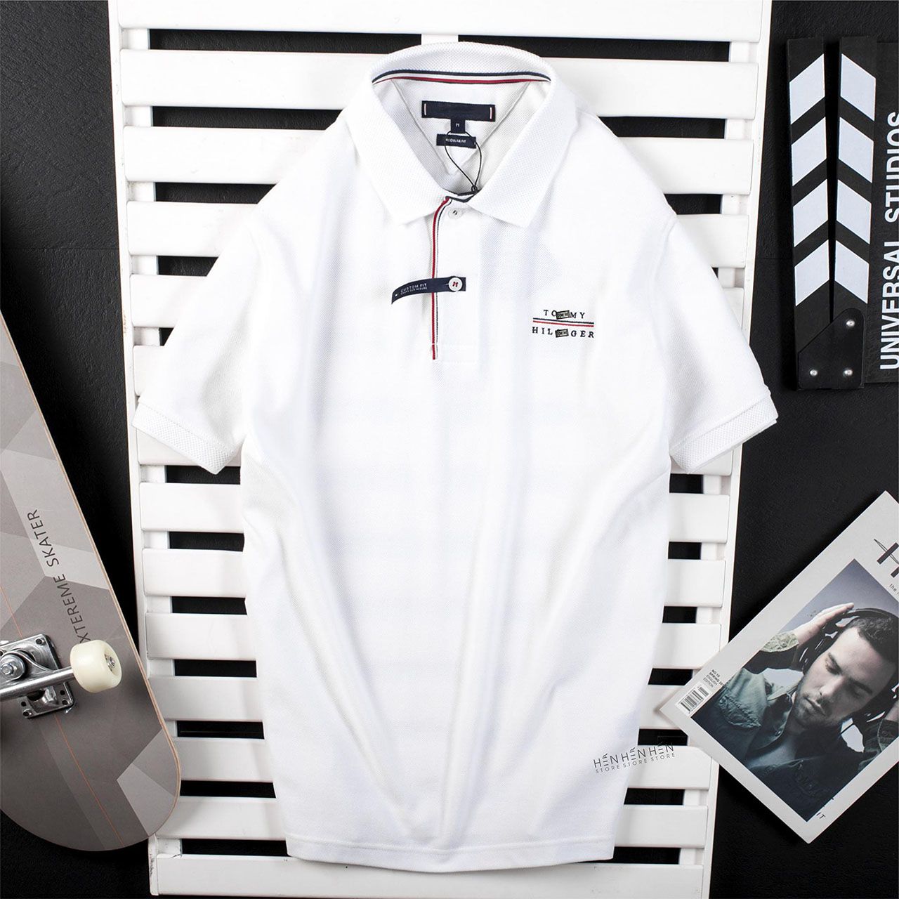 Áo polo Tommy 4M new