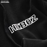  Set nỉ pique logo Heboz 2M - ĐEN 