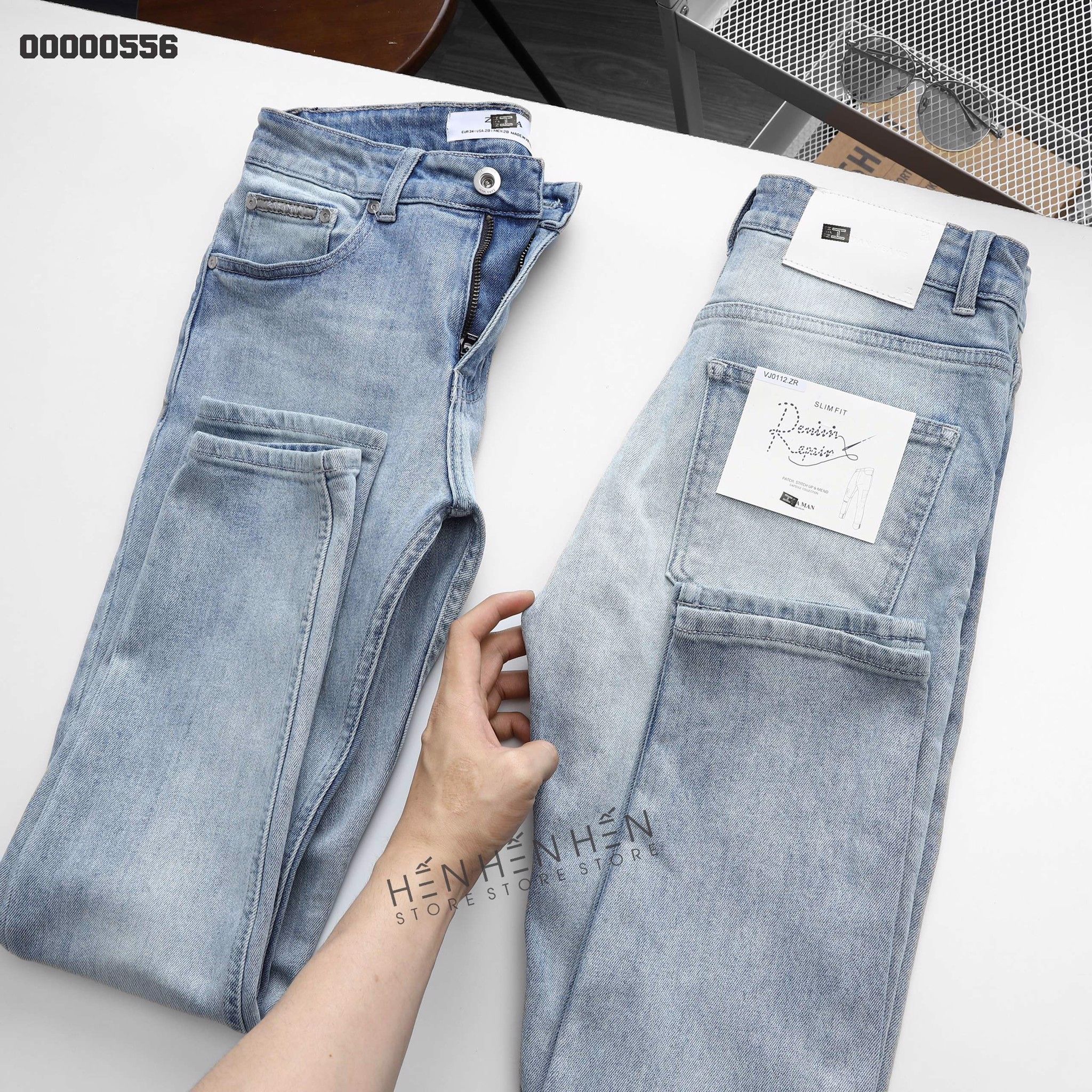 Quần jean ZR 0112(xanh)