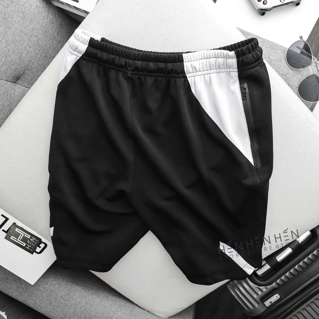 Quần short thun AD phối 3M