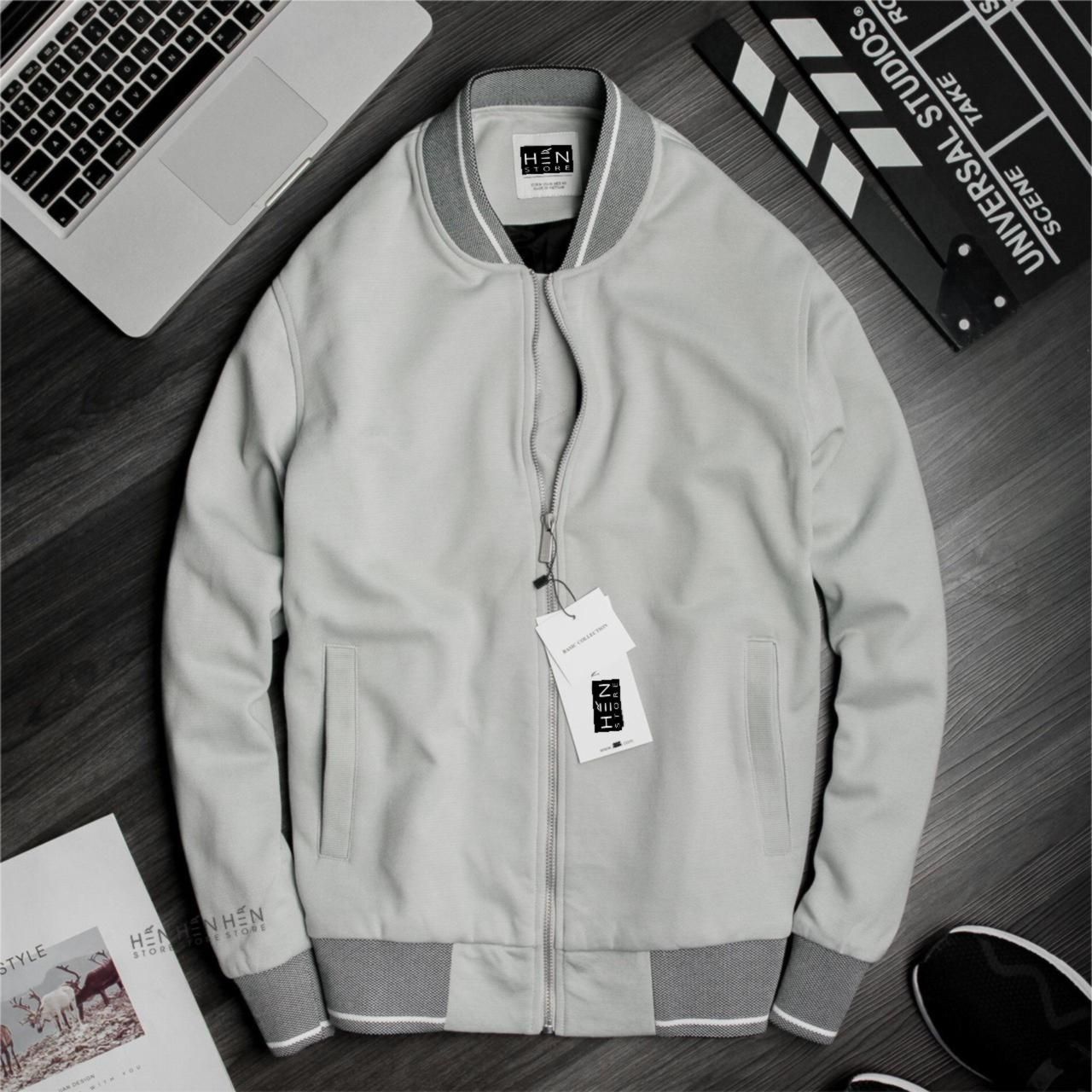 Áo Bomber ZR Viền Cổ
