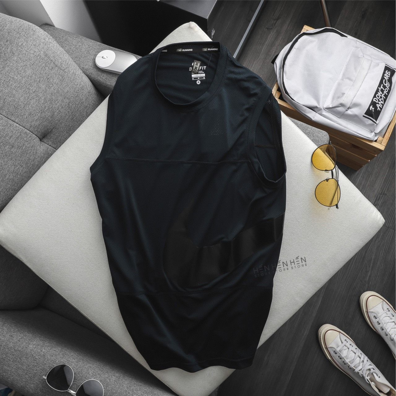 Áo tank top Ni.ke lỗ 5M