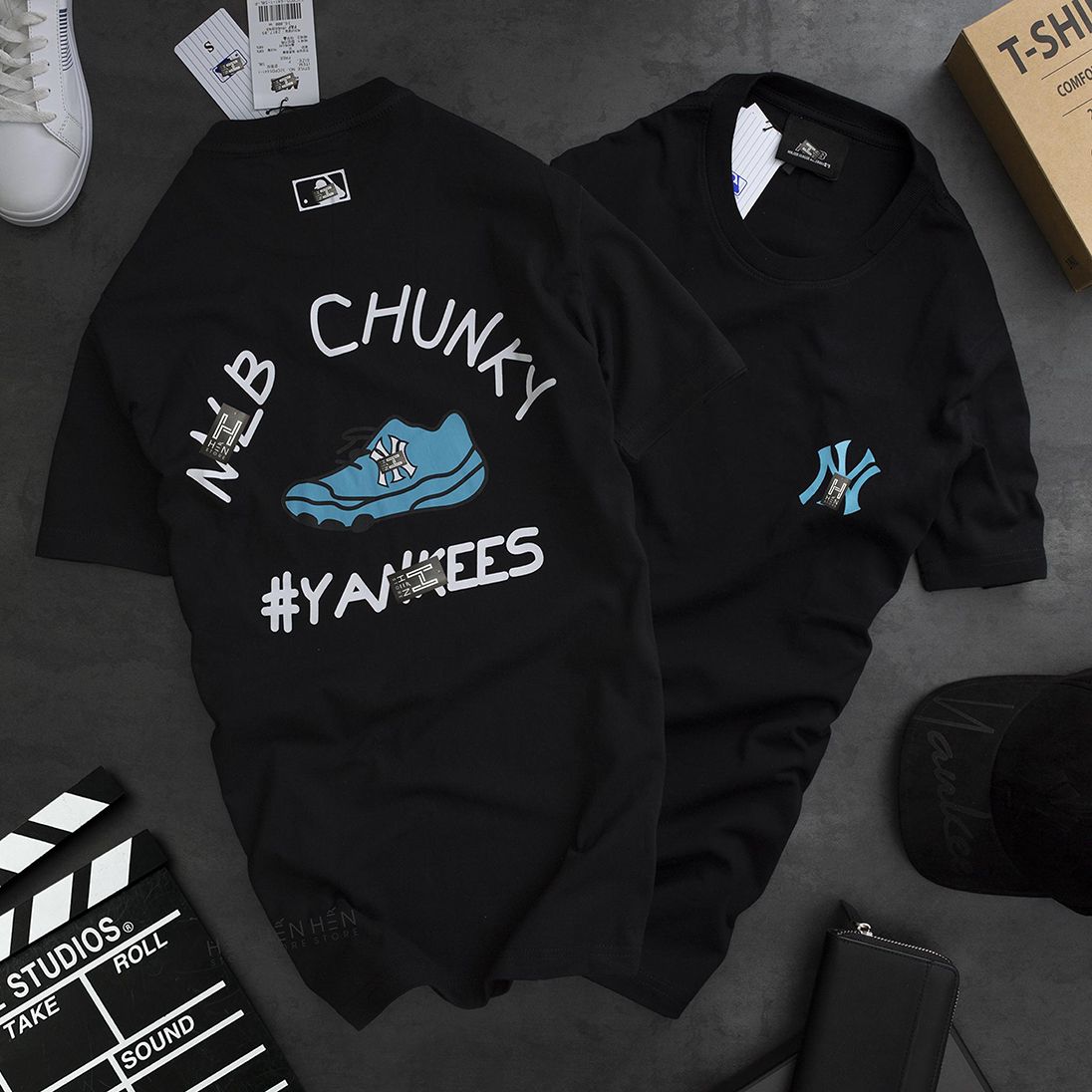 Áo thun M.L.B chunky 2M