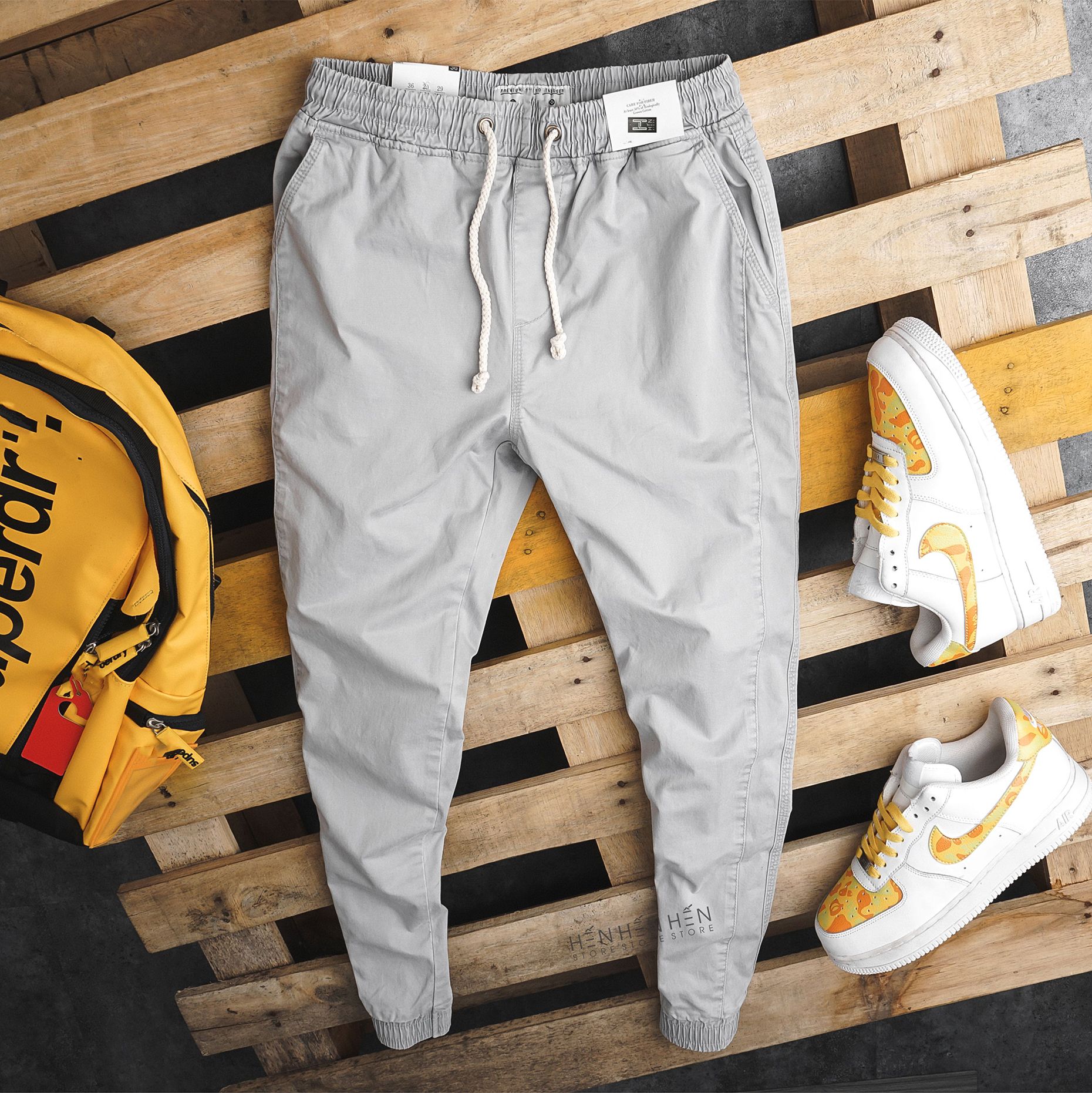 Quần jogger kaki Zar.a 4M new