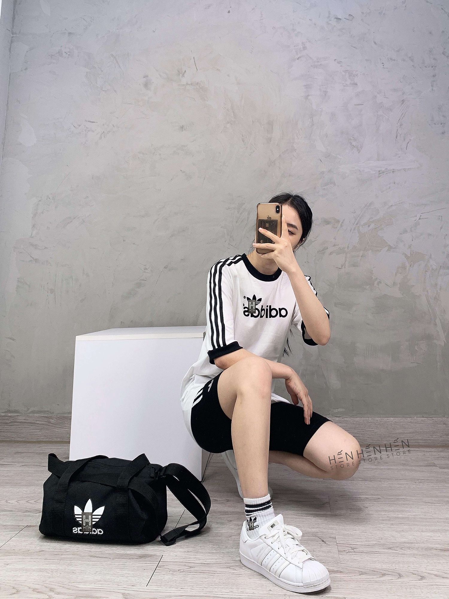 Túi trống A.didas mini