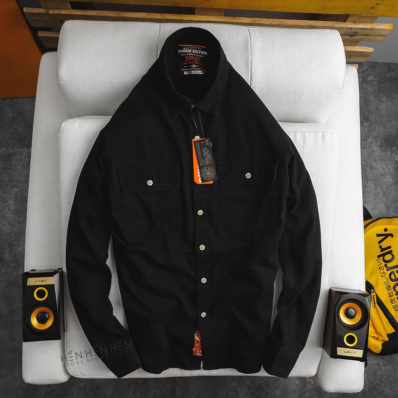 Áo denim Super.dry 4M