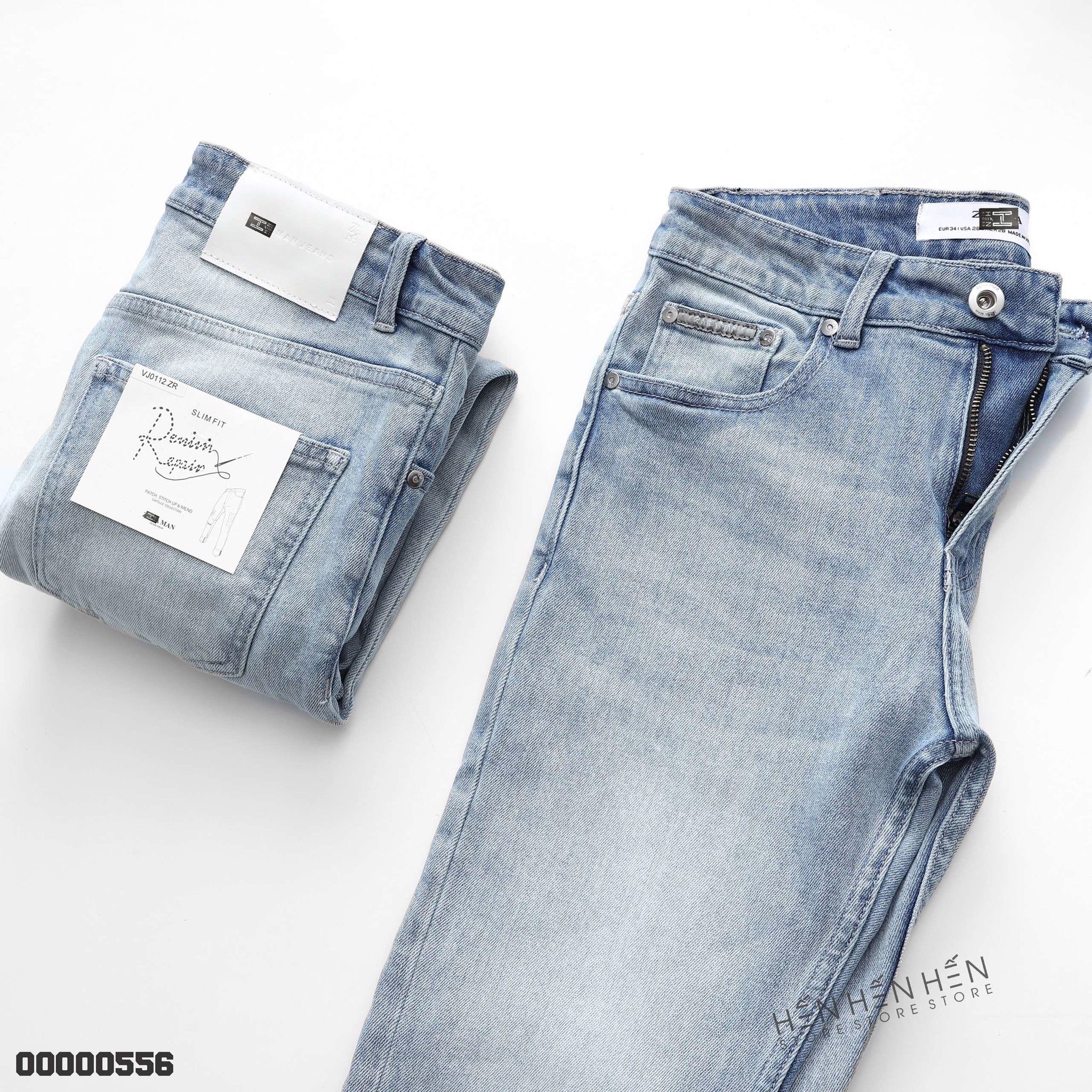 Quần jean ZR 0112(xanh)