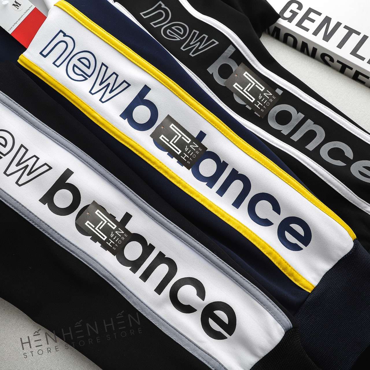 Quần jogger New.Balance sọc 3M