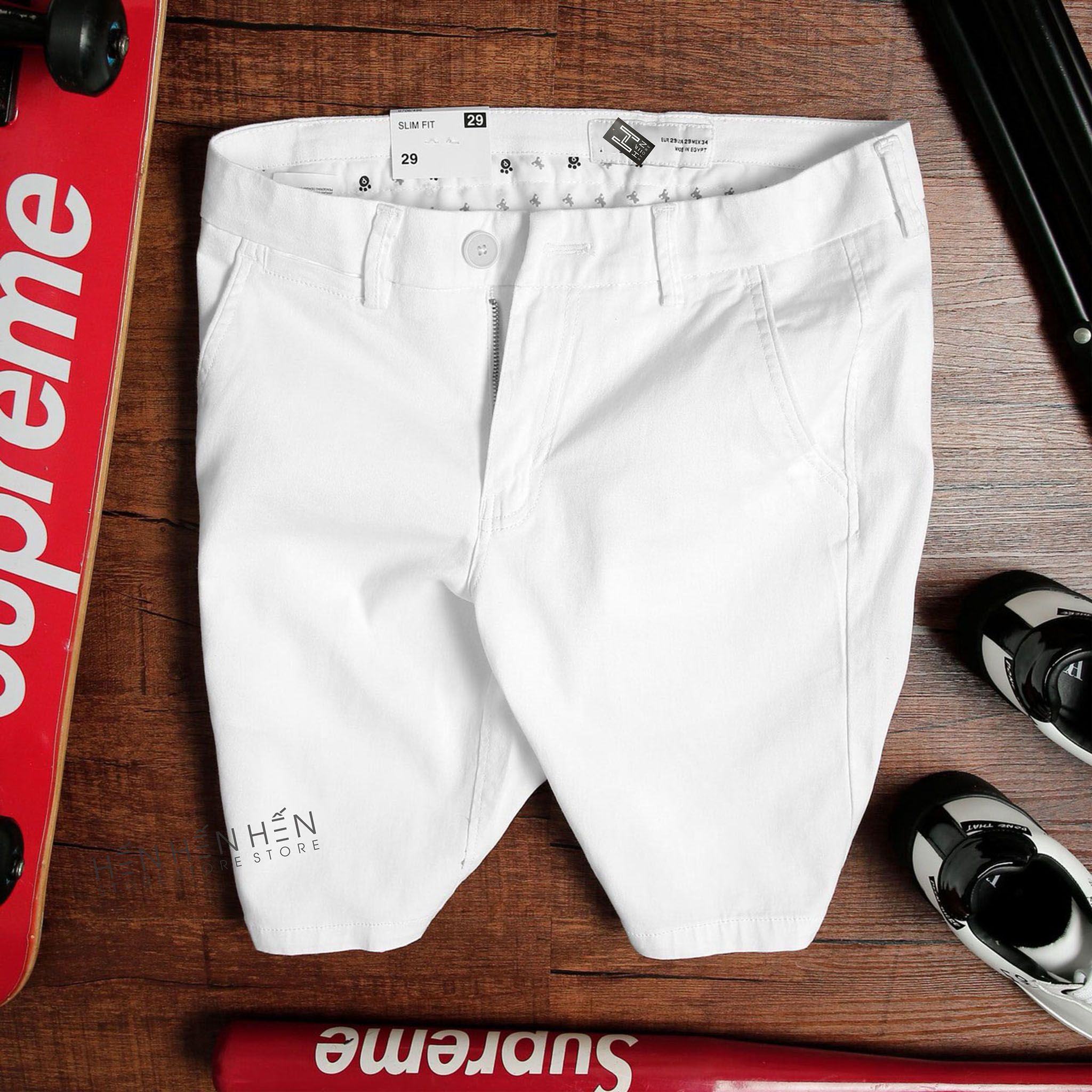 Quần short kaki Za.ra 6M