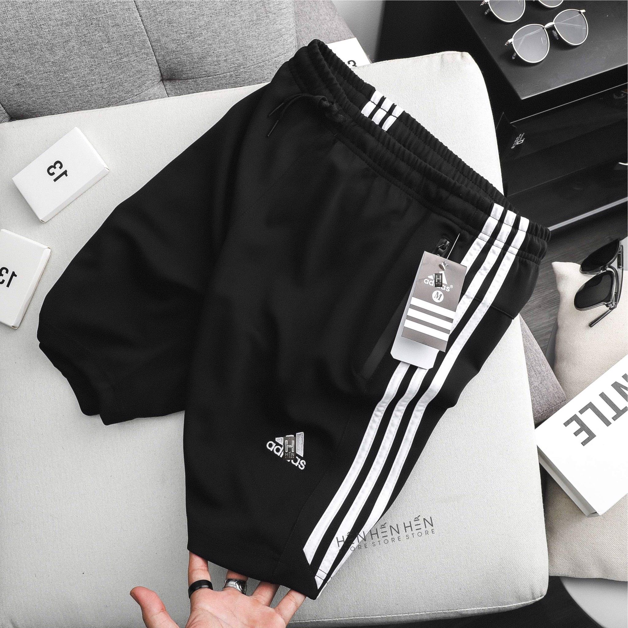 Quần short thun ADI.DAS sọc 2M new