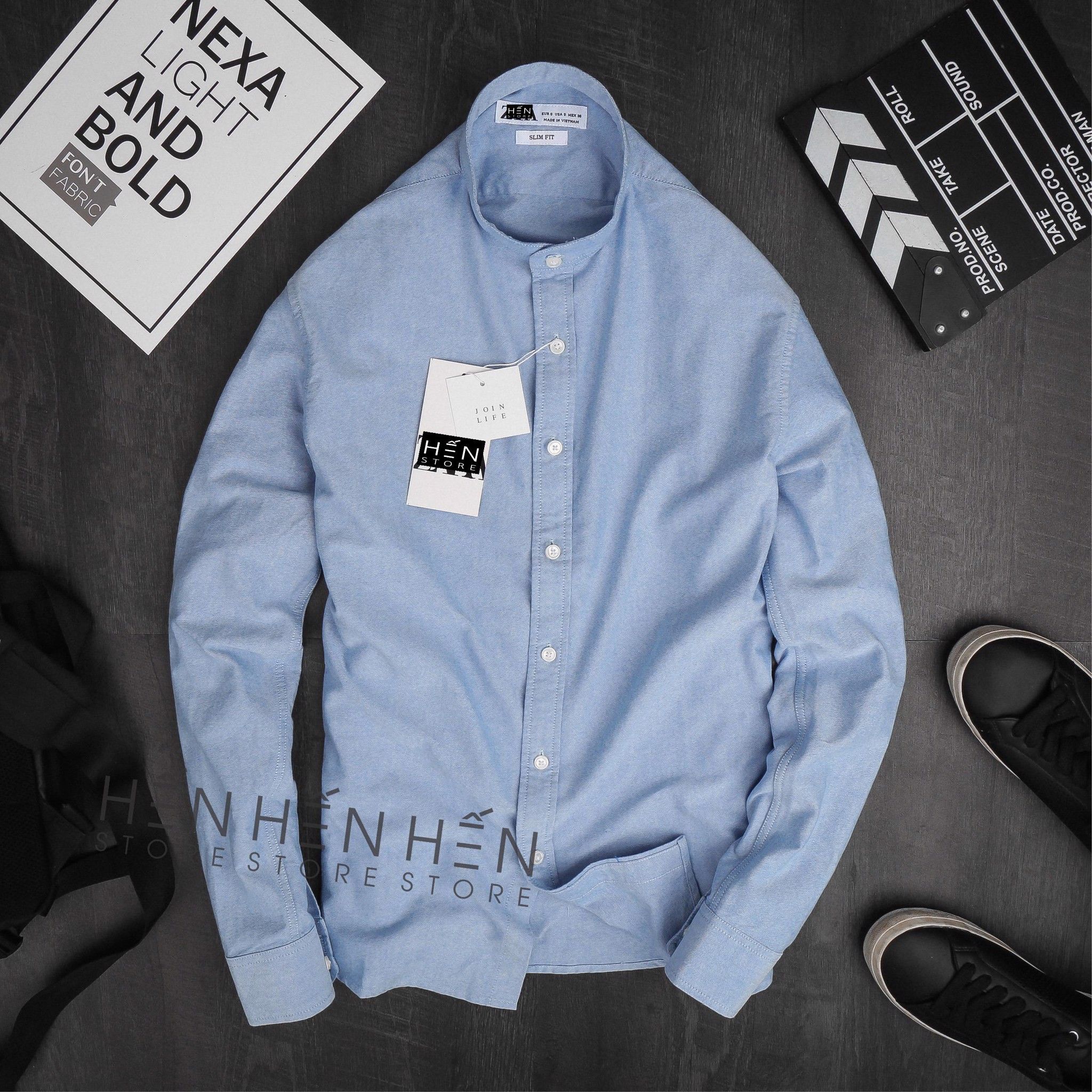 Áo Sơmi Cổ Trụ ZR Oxford 3M