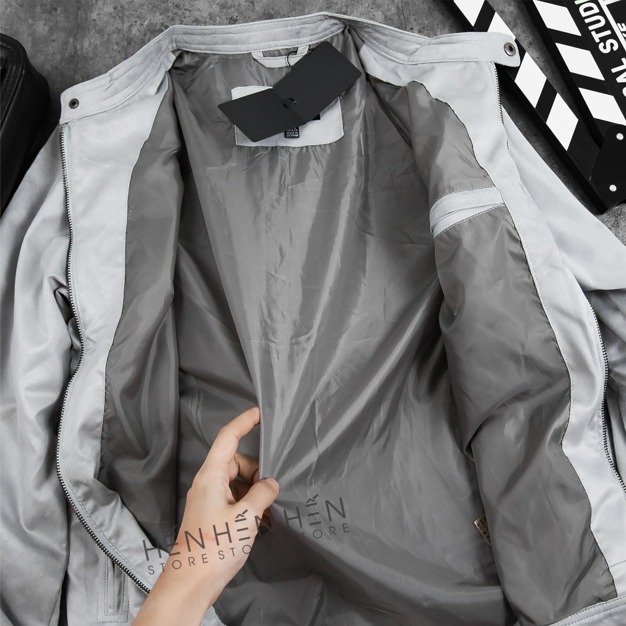 Áo Bomber Da Lộn MSM 5M
