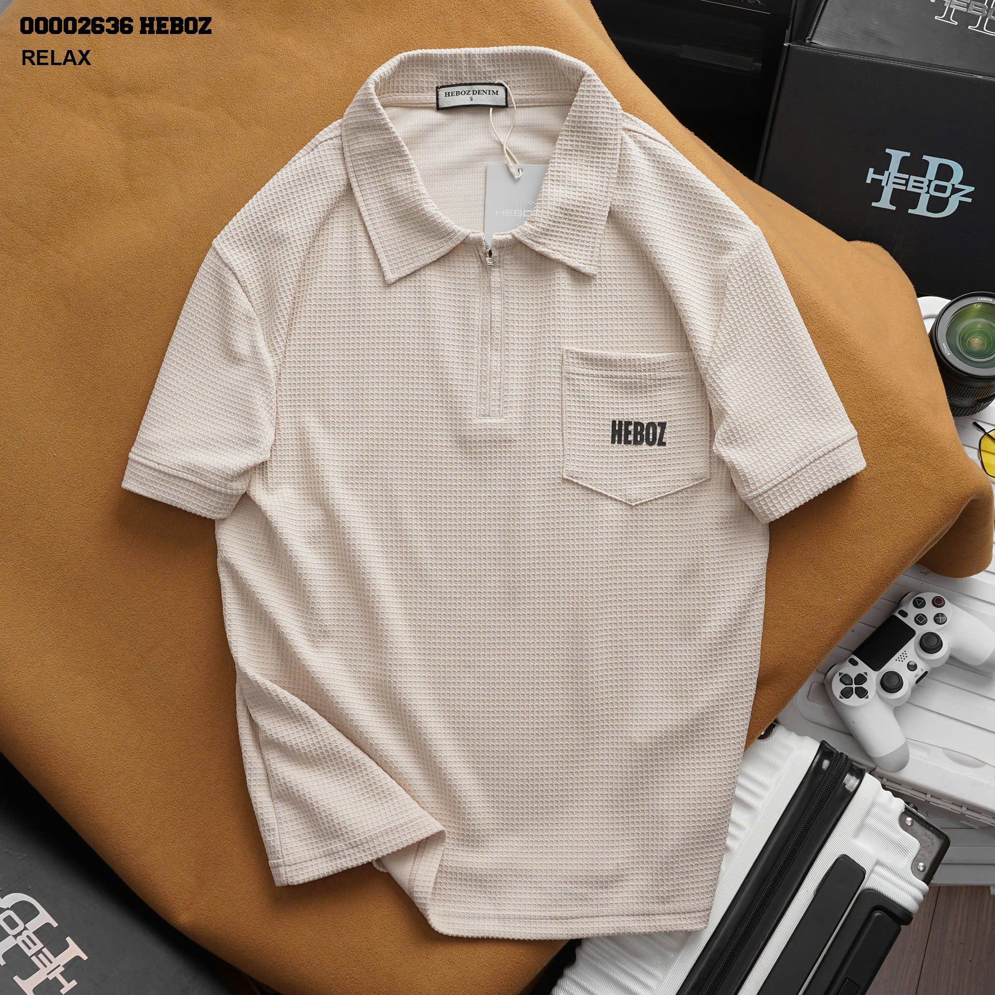 Áo thun polo nam Heboz bộ S25 2M - 00002636