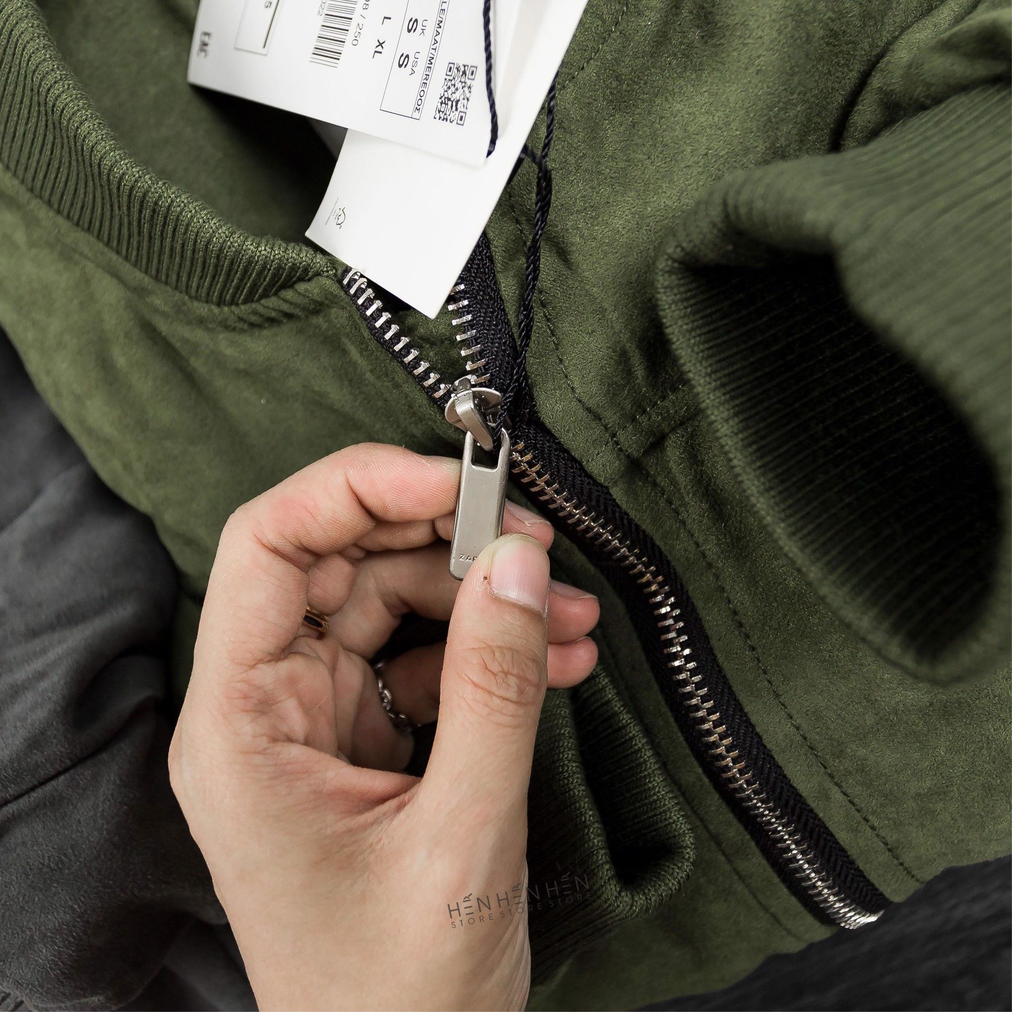 Áo Bomber Da Lộn ZR 6M