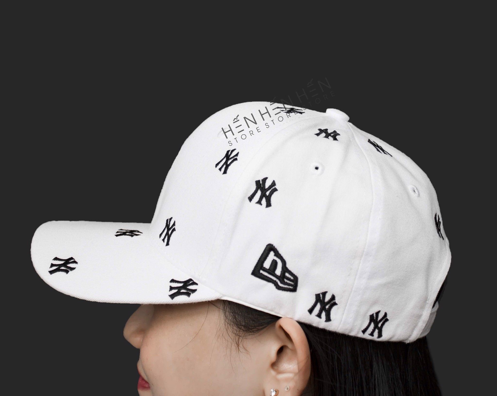 Nón MLB chữ thêu 3M