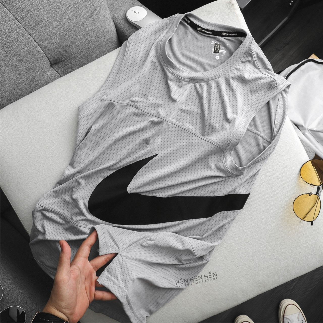 Áo tank top Ni.ke lỗ 5M