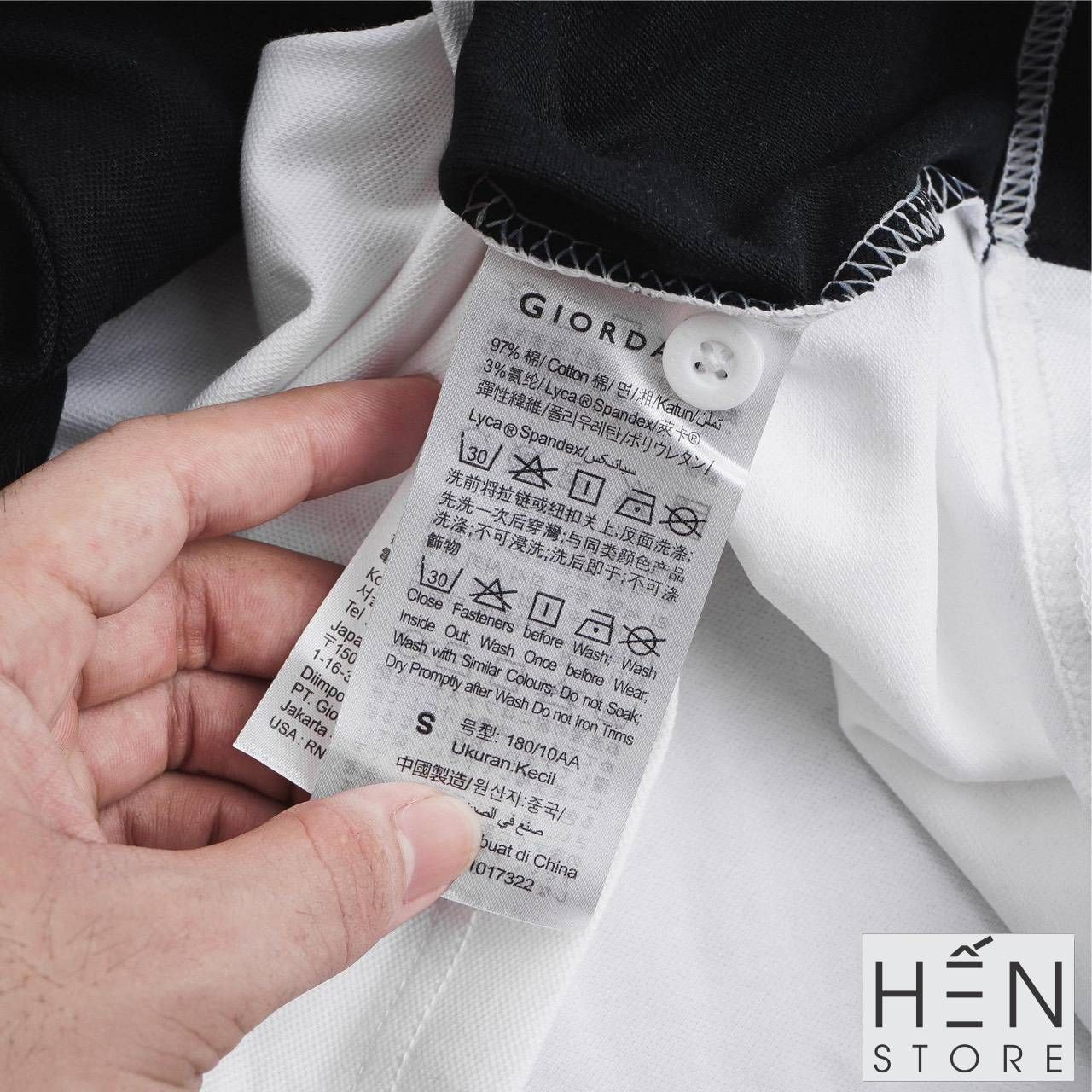 Áo Polo GD Phối 4M