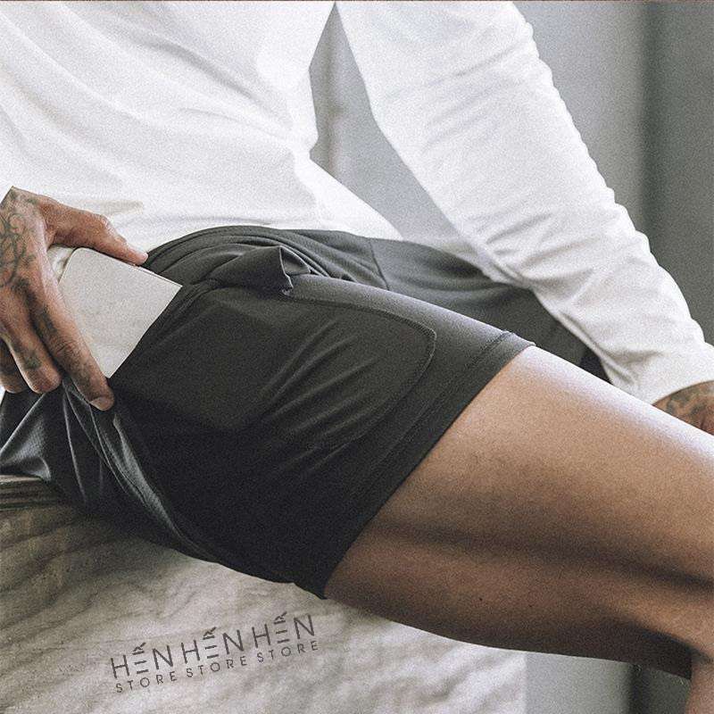 Quần short Ni.ke 2 lớp 4M