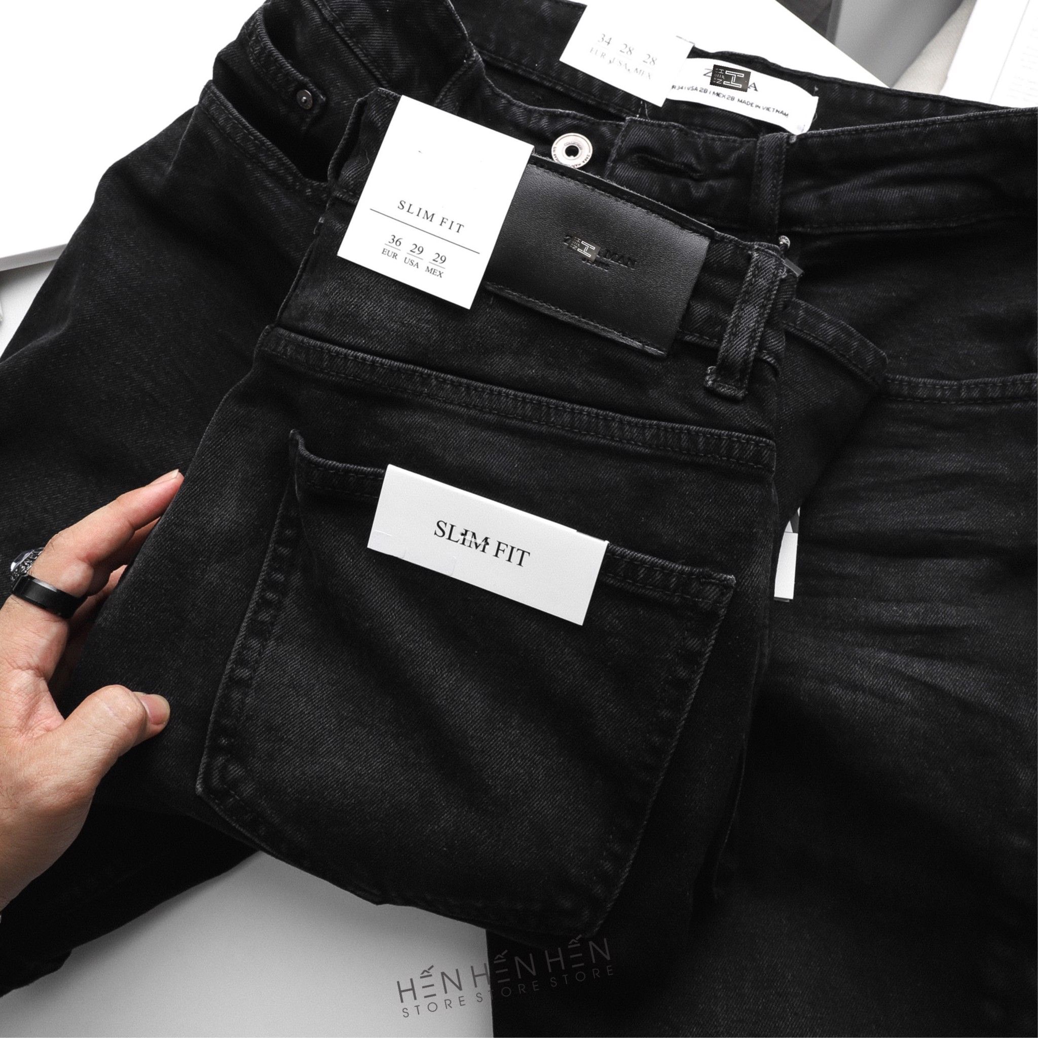 Quần short jean Z.ara 4M T