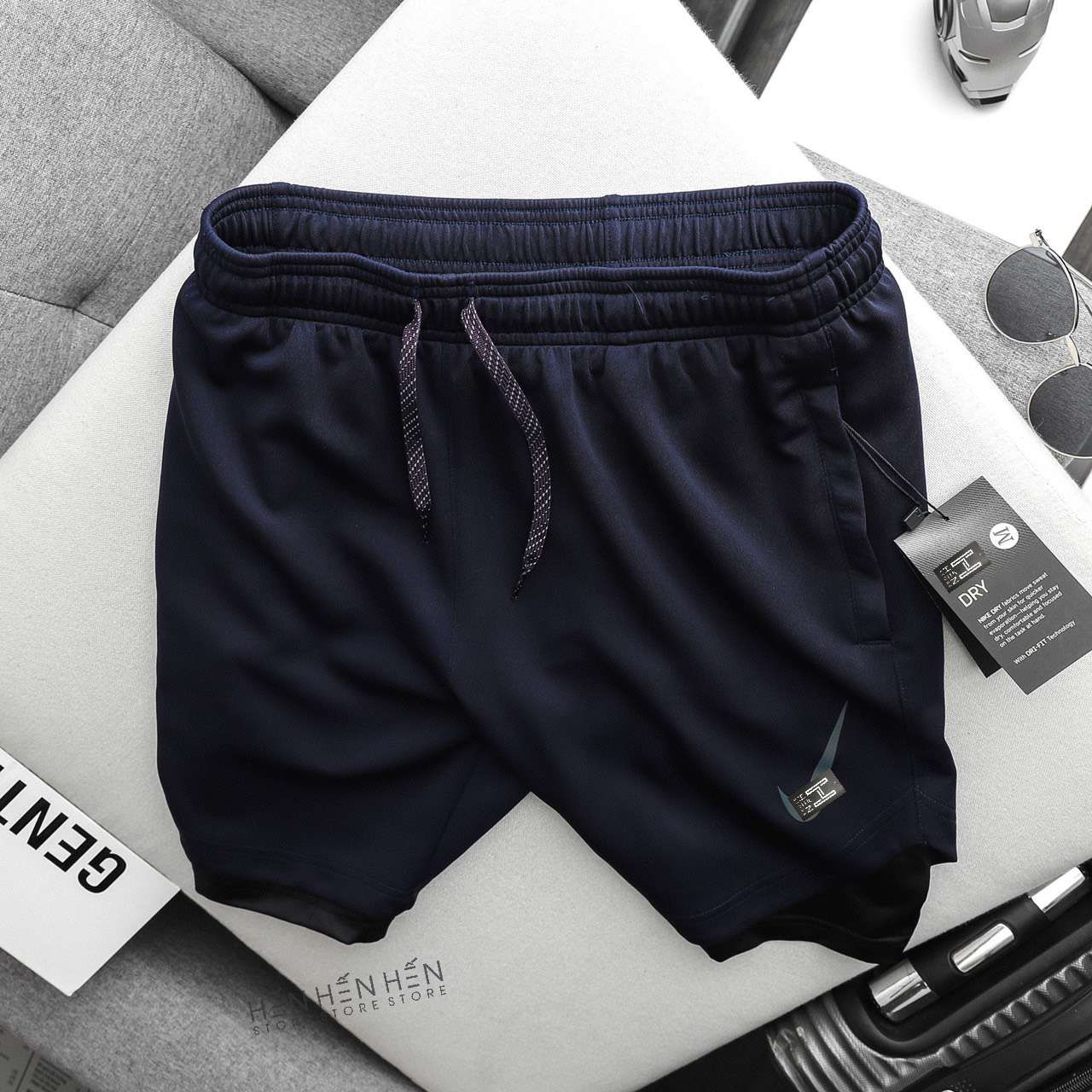 Quần short Ni.ke 2 lớp 4M