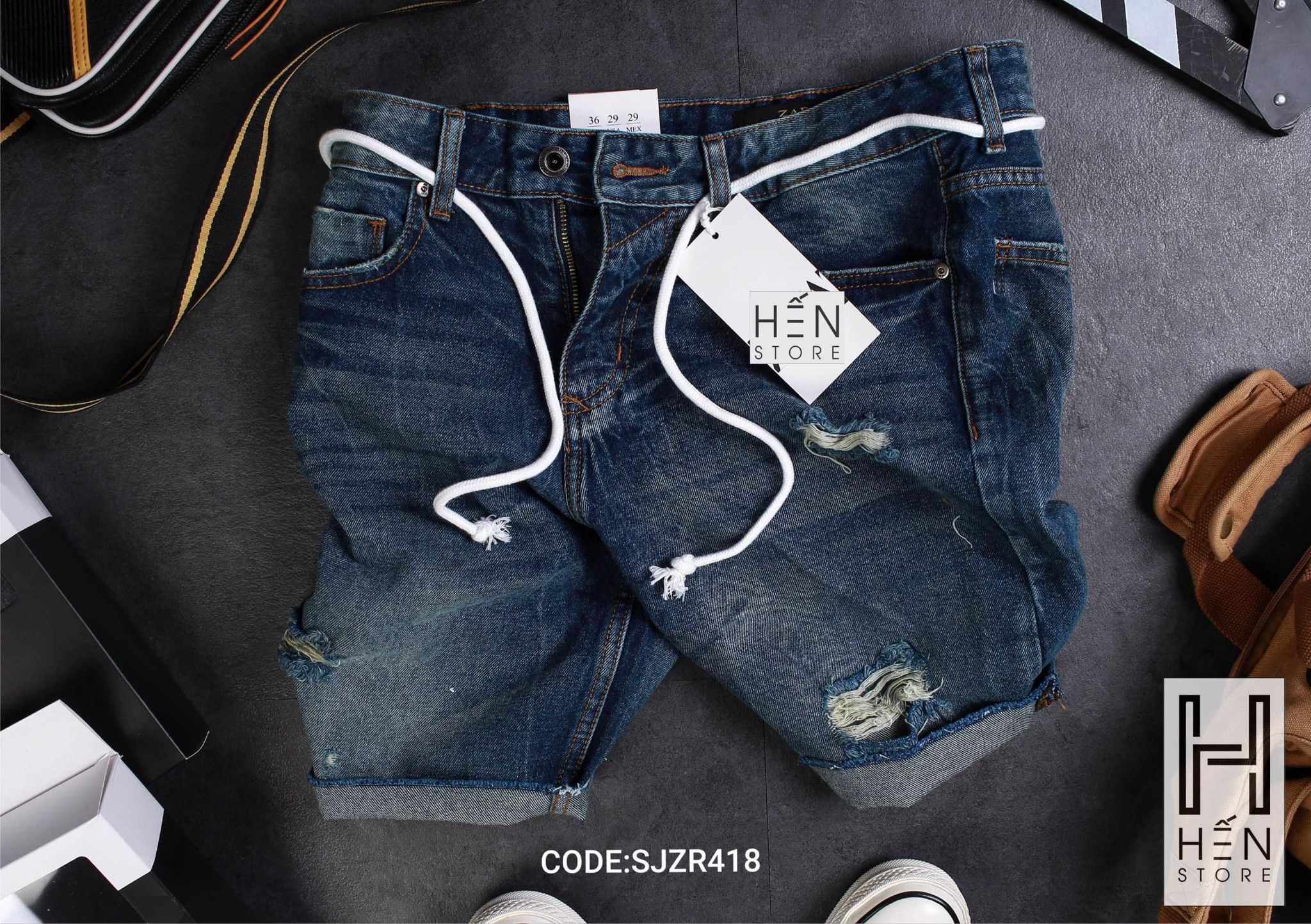 Quần Short Jean ZR 4M