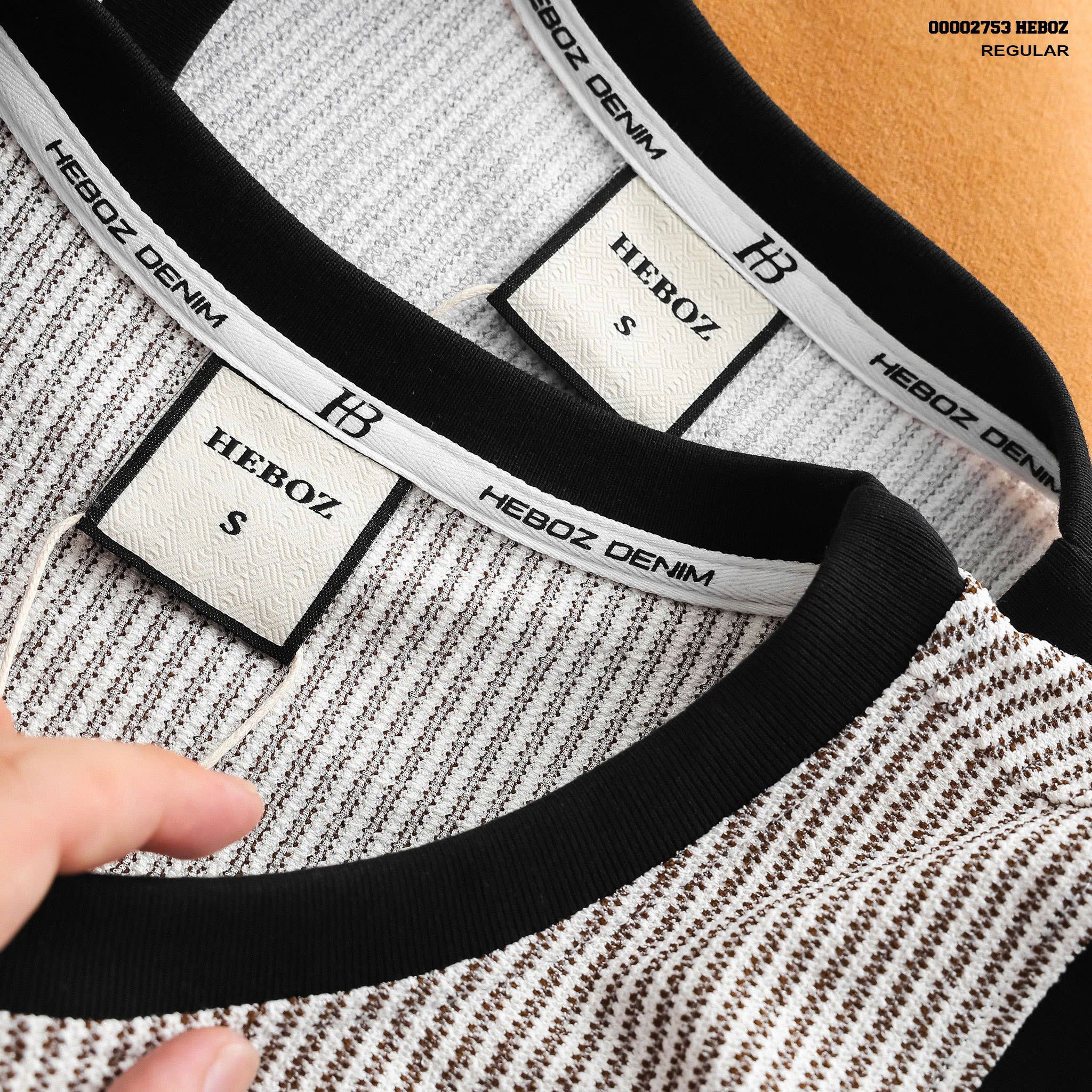 Áo thun nam Heboz tanktop dệt 2M - 00002753