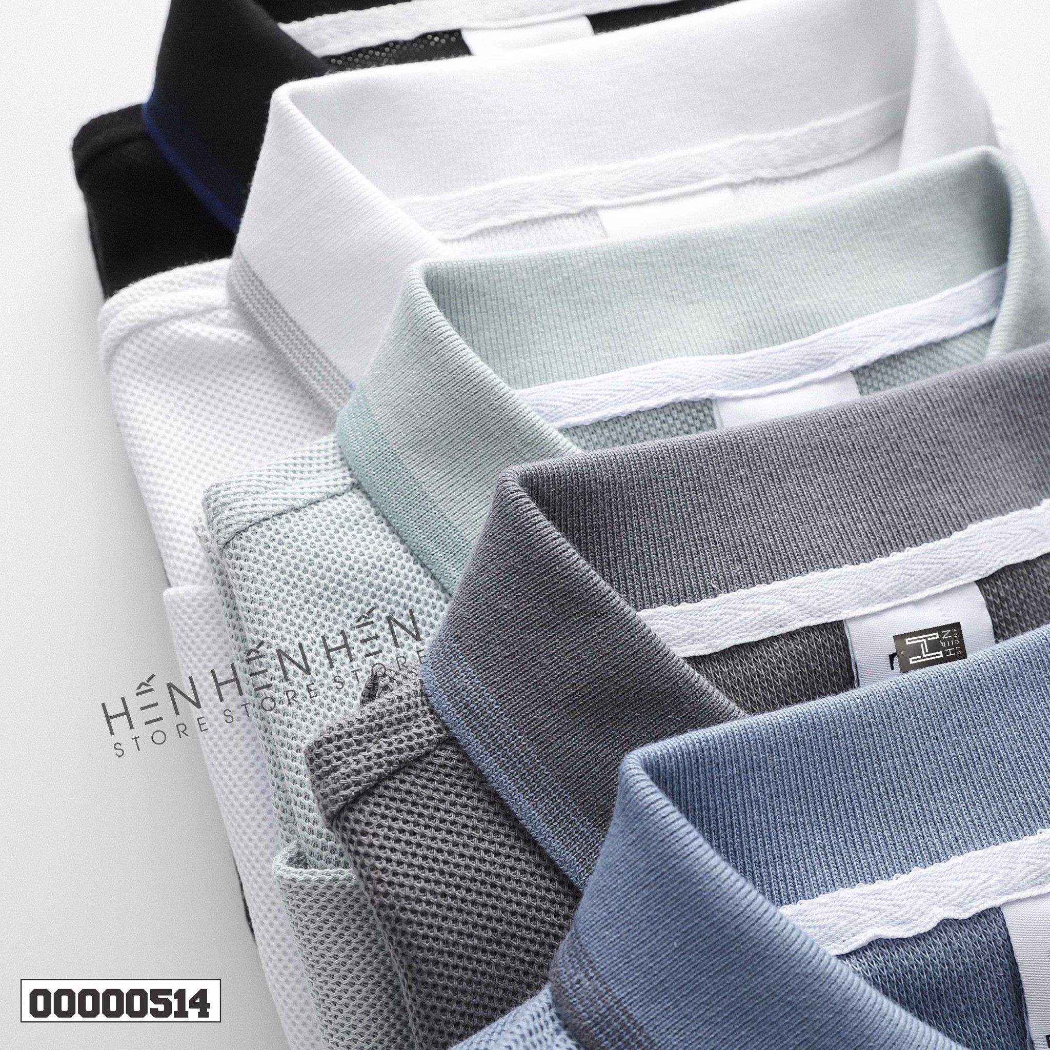 Áo polo Z.R cổ viền 5M new