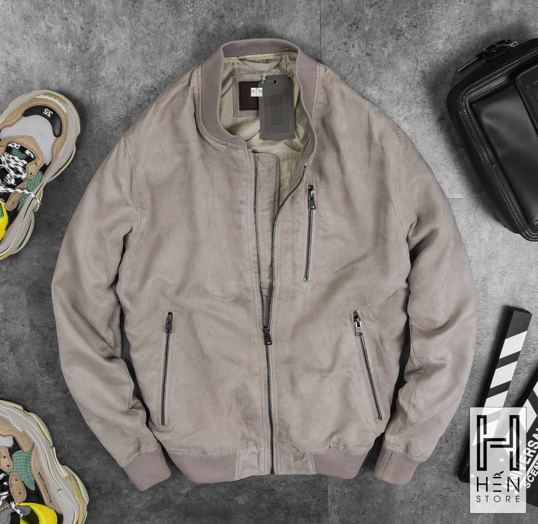 Áo Bomber Da Lộn AL 4M