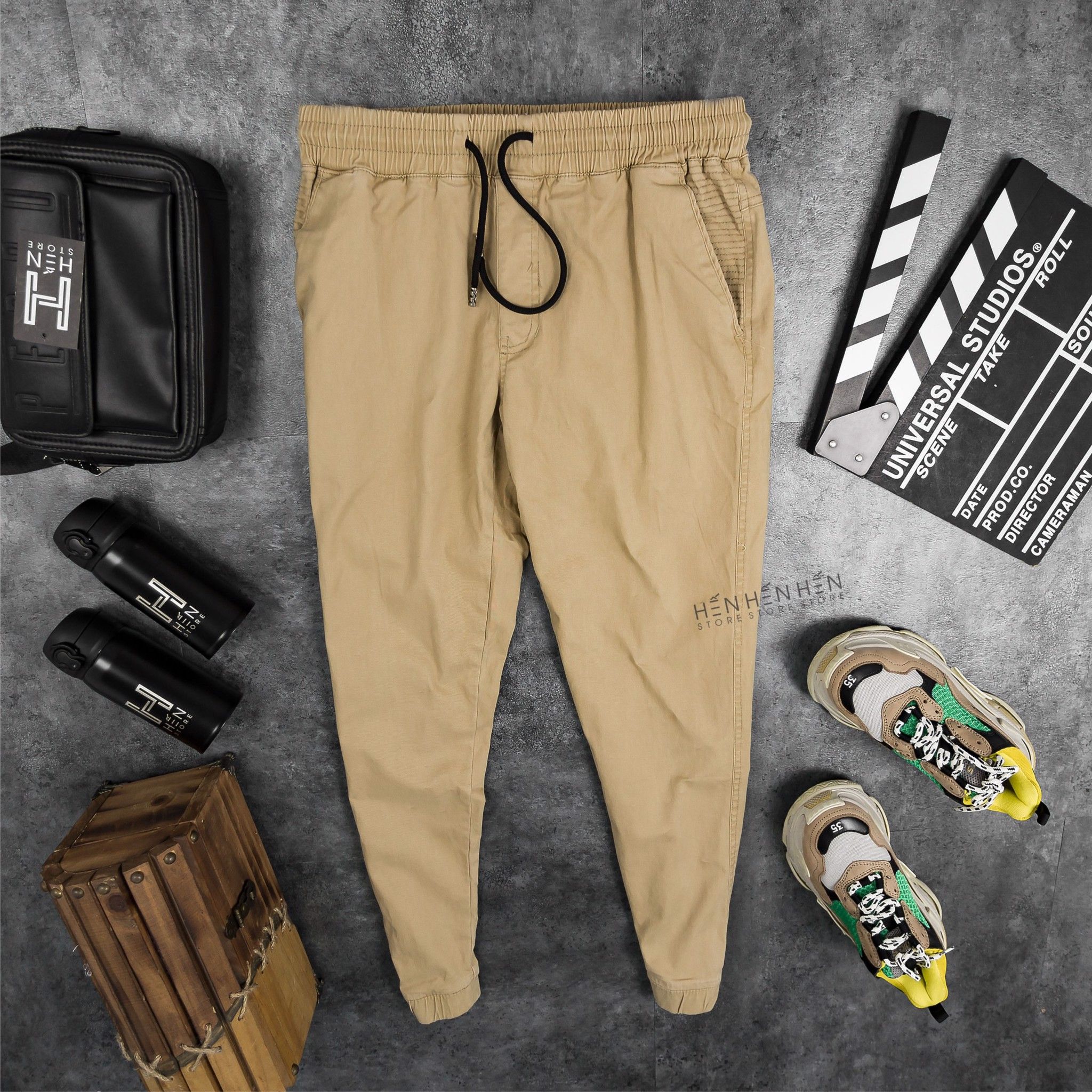 Quần Jogger Kaki ZR 4M
