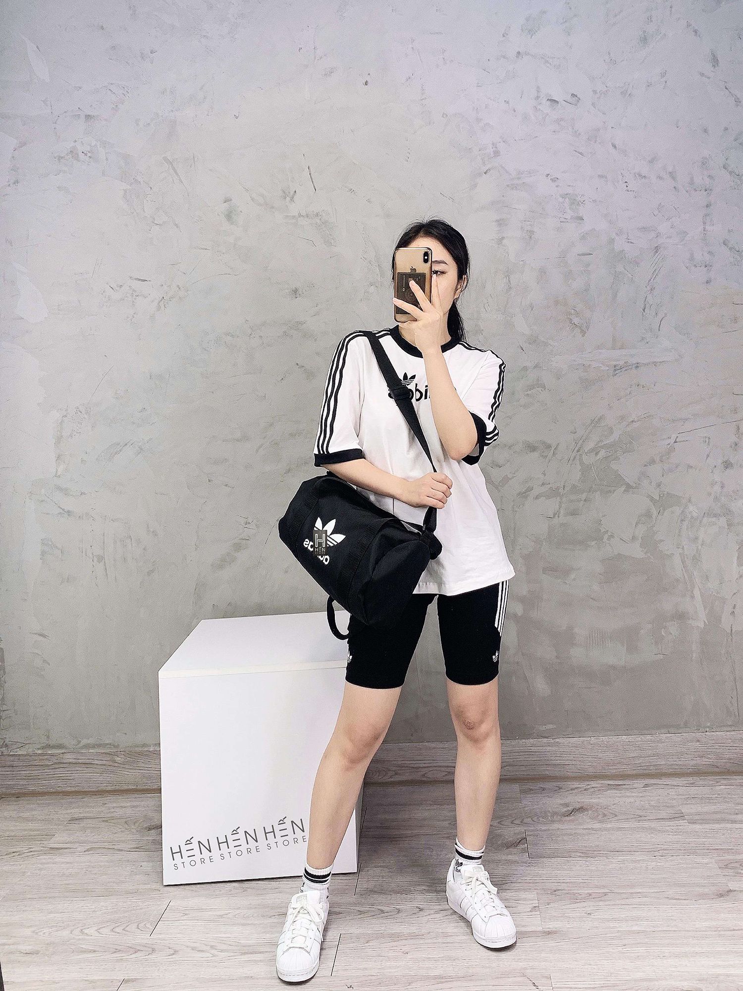 Túi trống A.didas mini