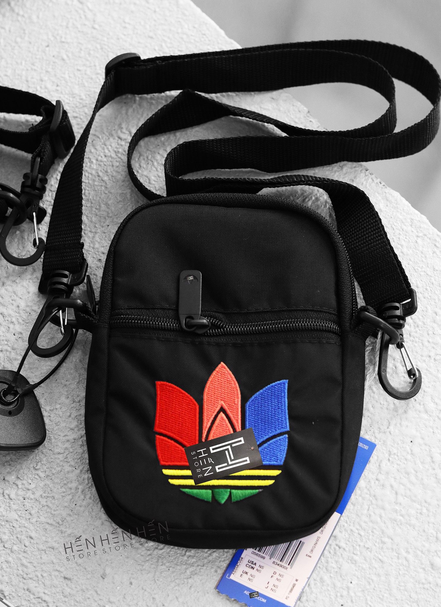 Túi A.didas logo màu mini 1M