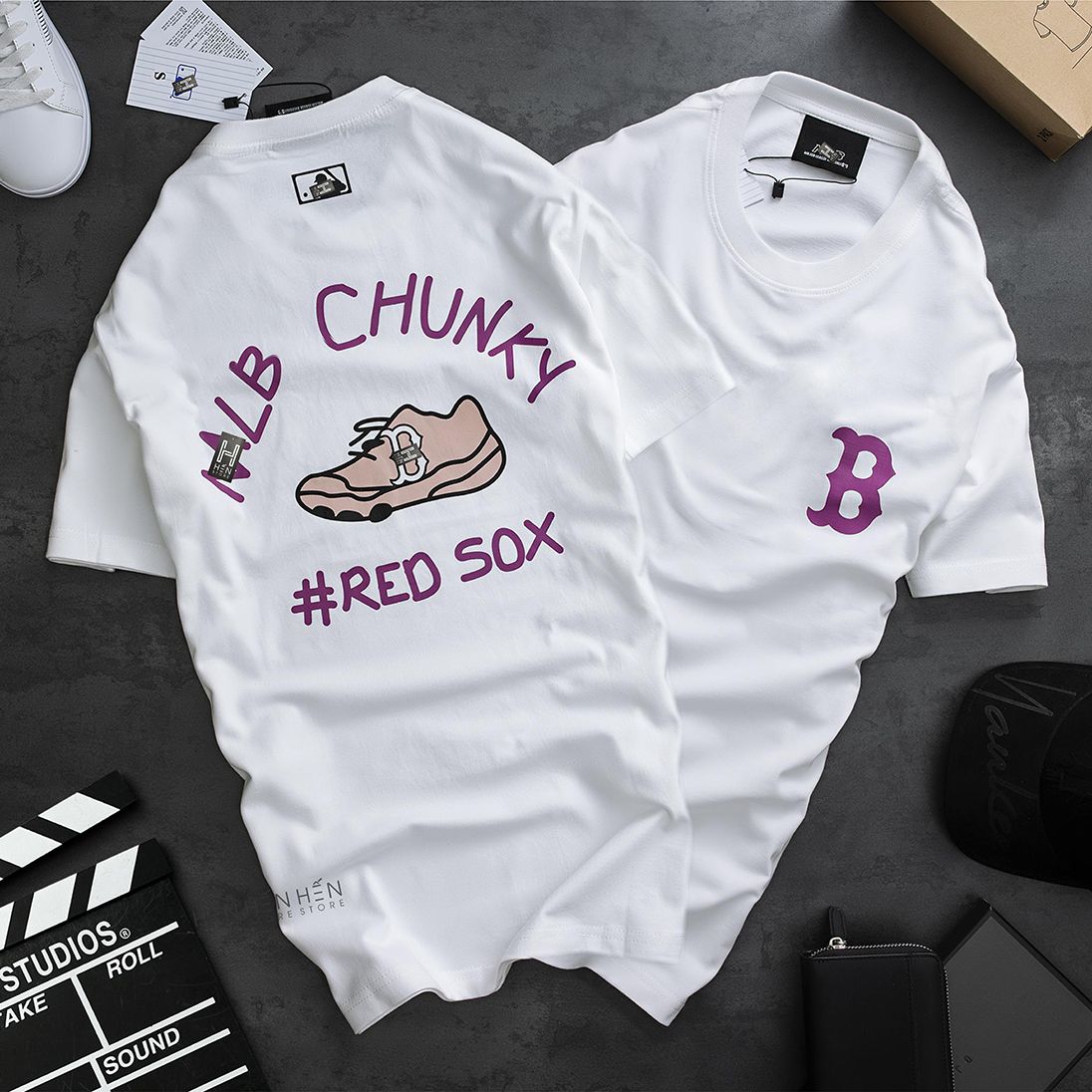 Áo thun M.L.B chunky 2M