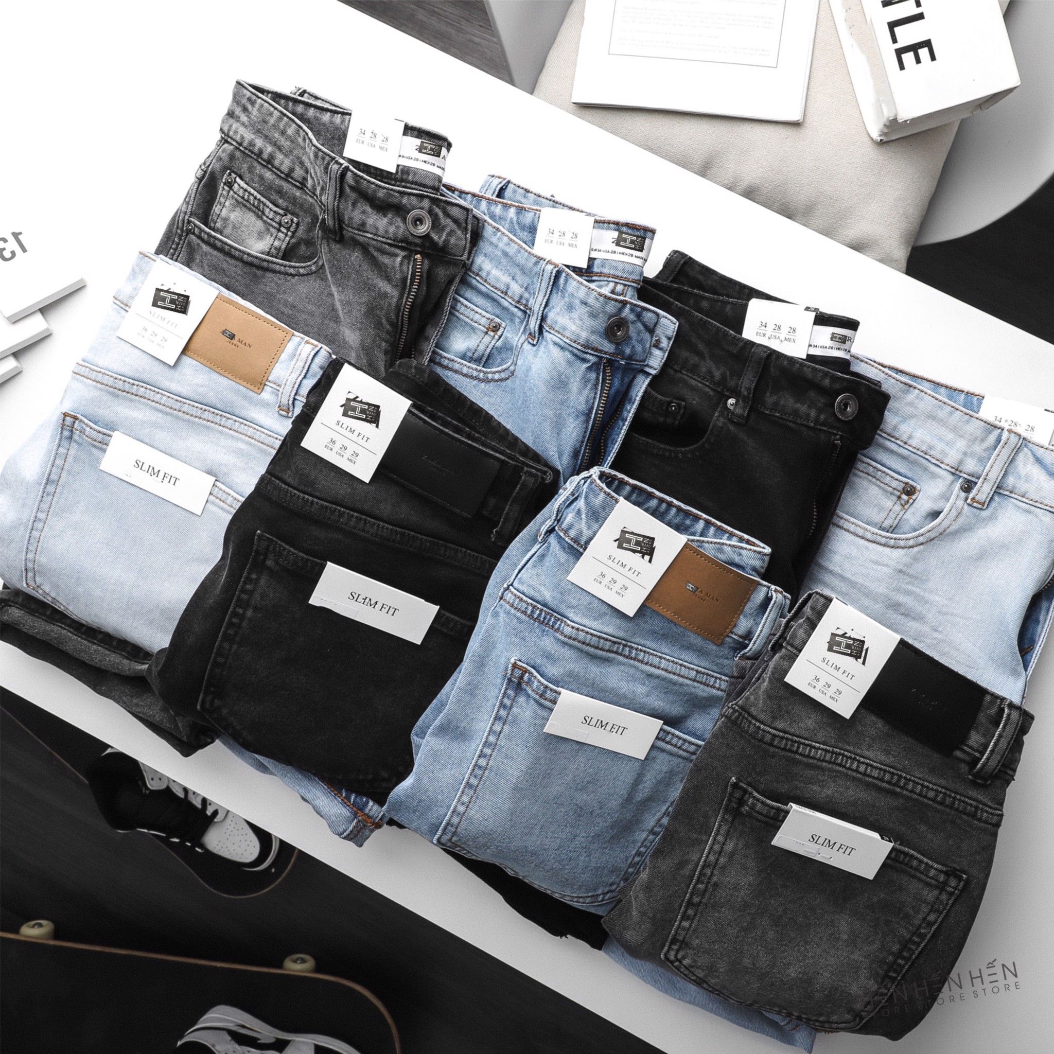 Quần short jean Z.ara 4M T