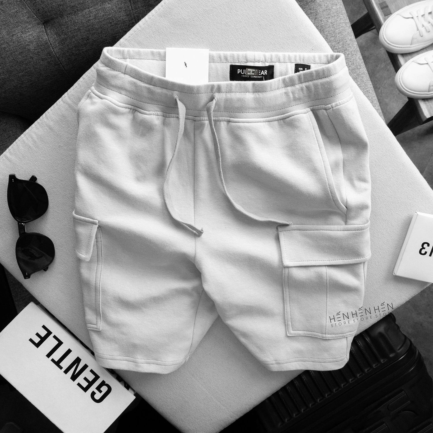 Quần short nỉ PB 5M