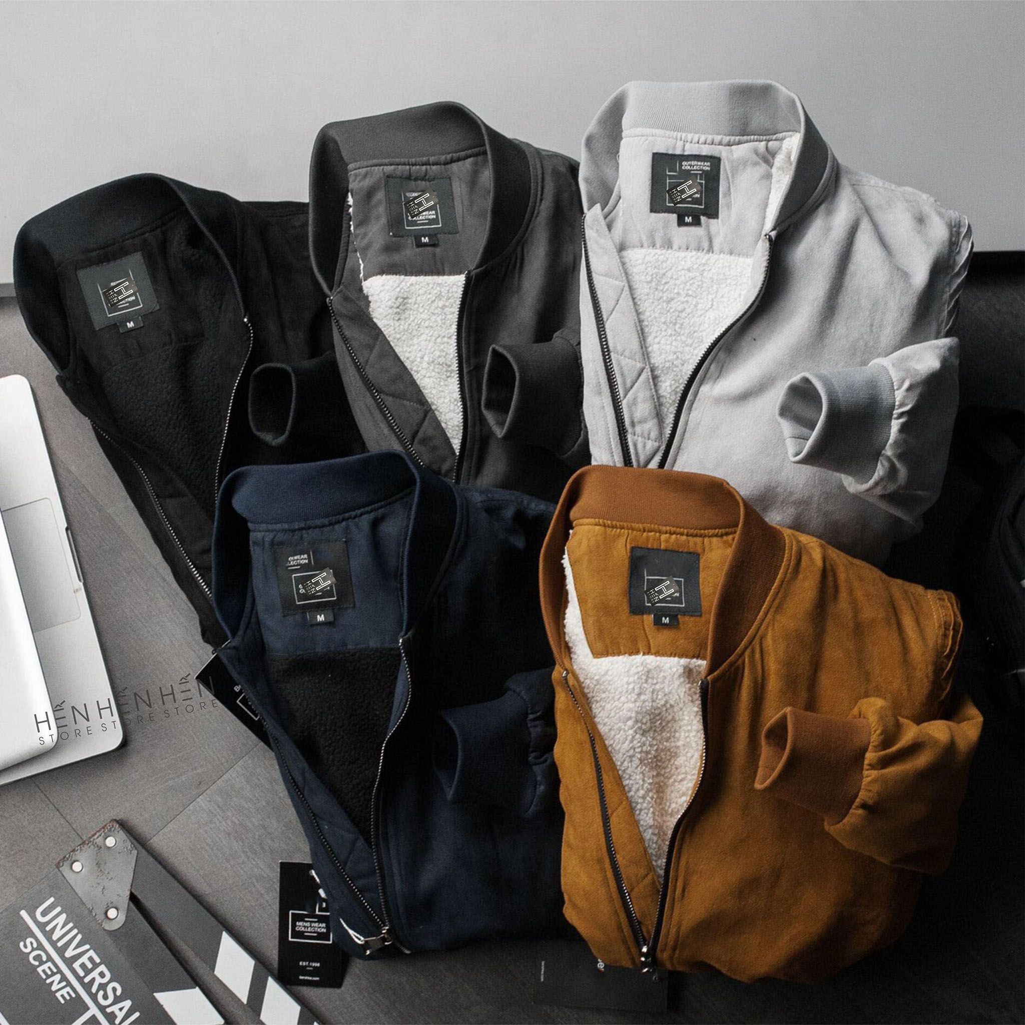 Áo bomber da lộn Bersh.ka 5M