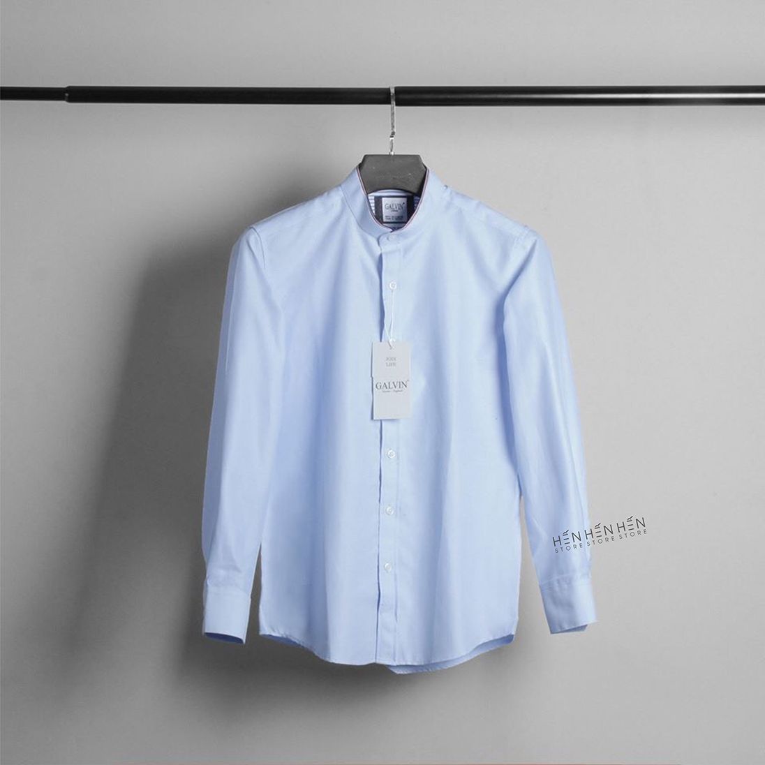 Áo cổ trụ Gavil viền cổ 4M