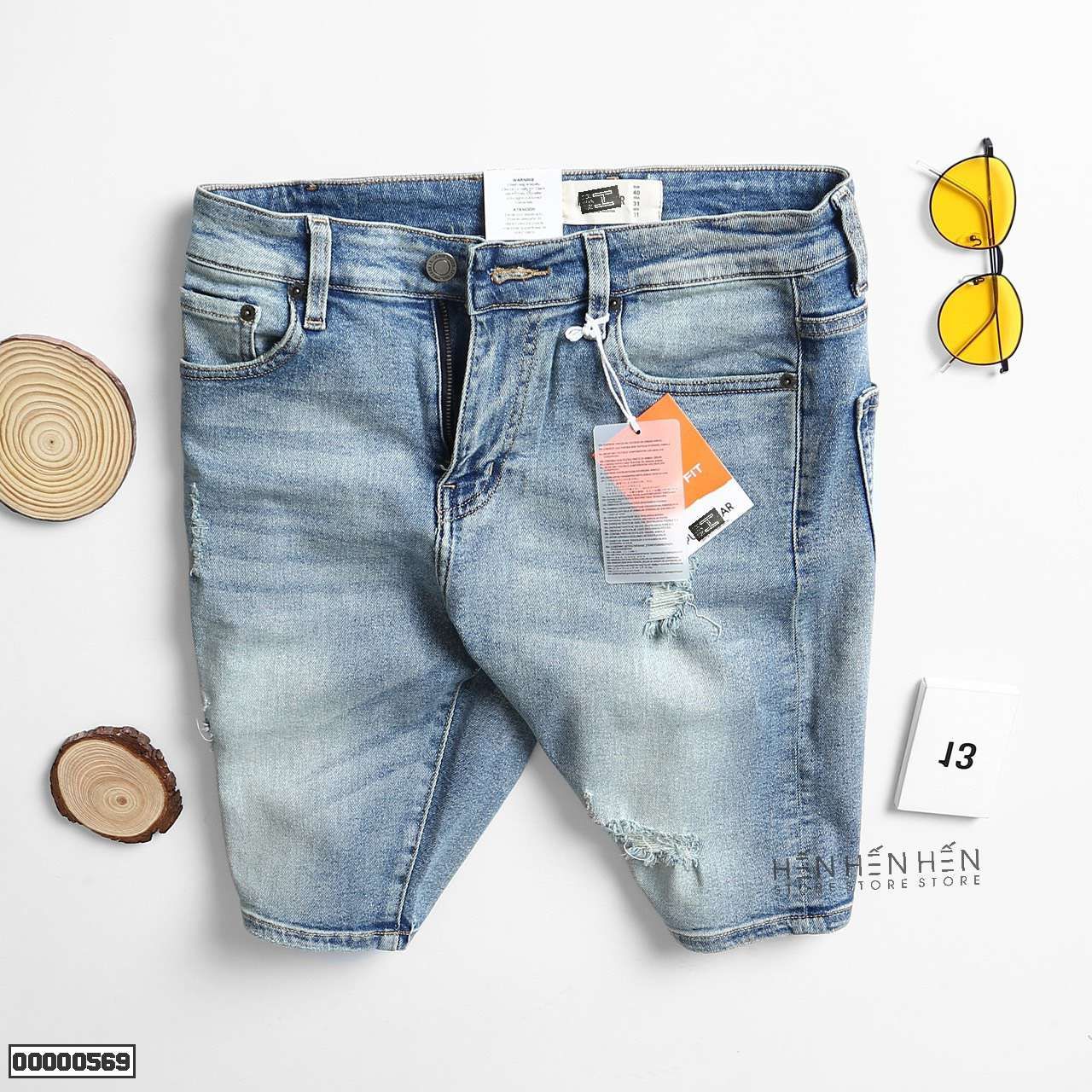 Quần short jean PB 3M(TR)