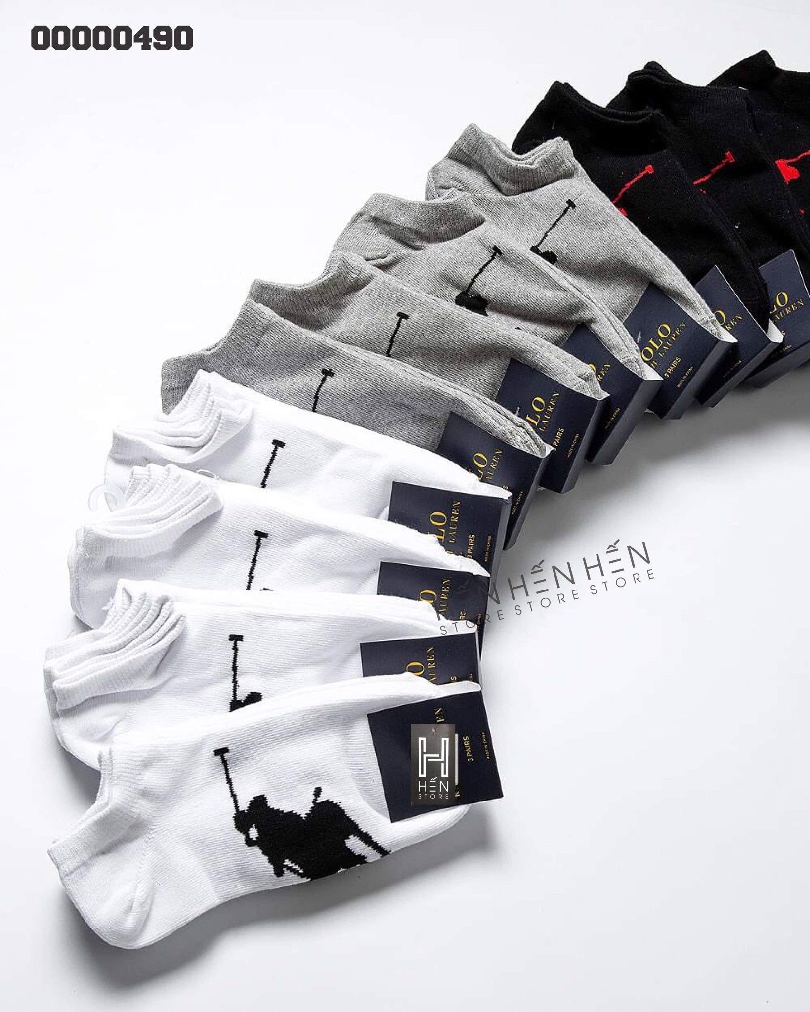 Vớ Polo pack 3