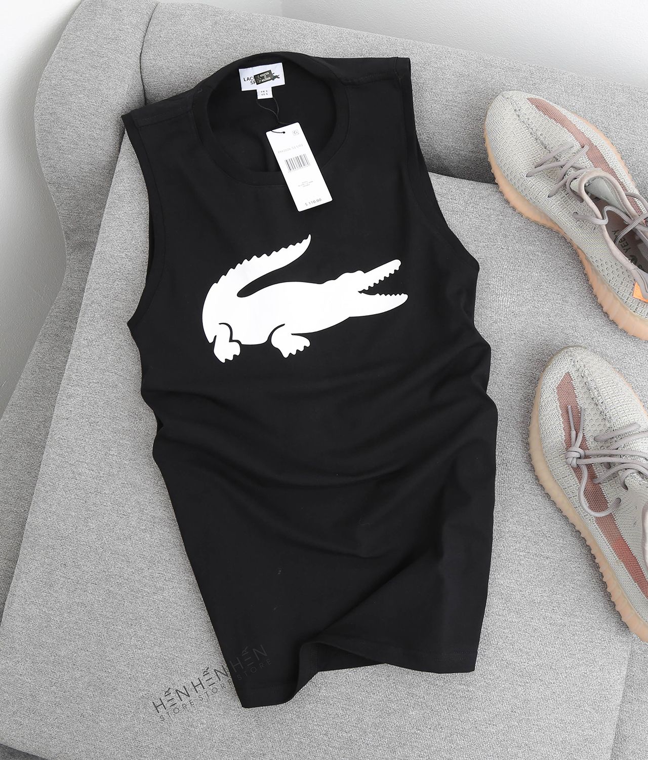 Áo tank top Lac.oste logo to 4M