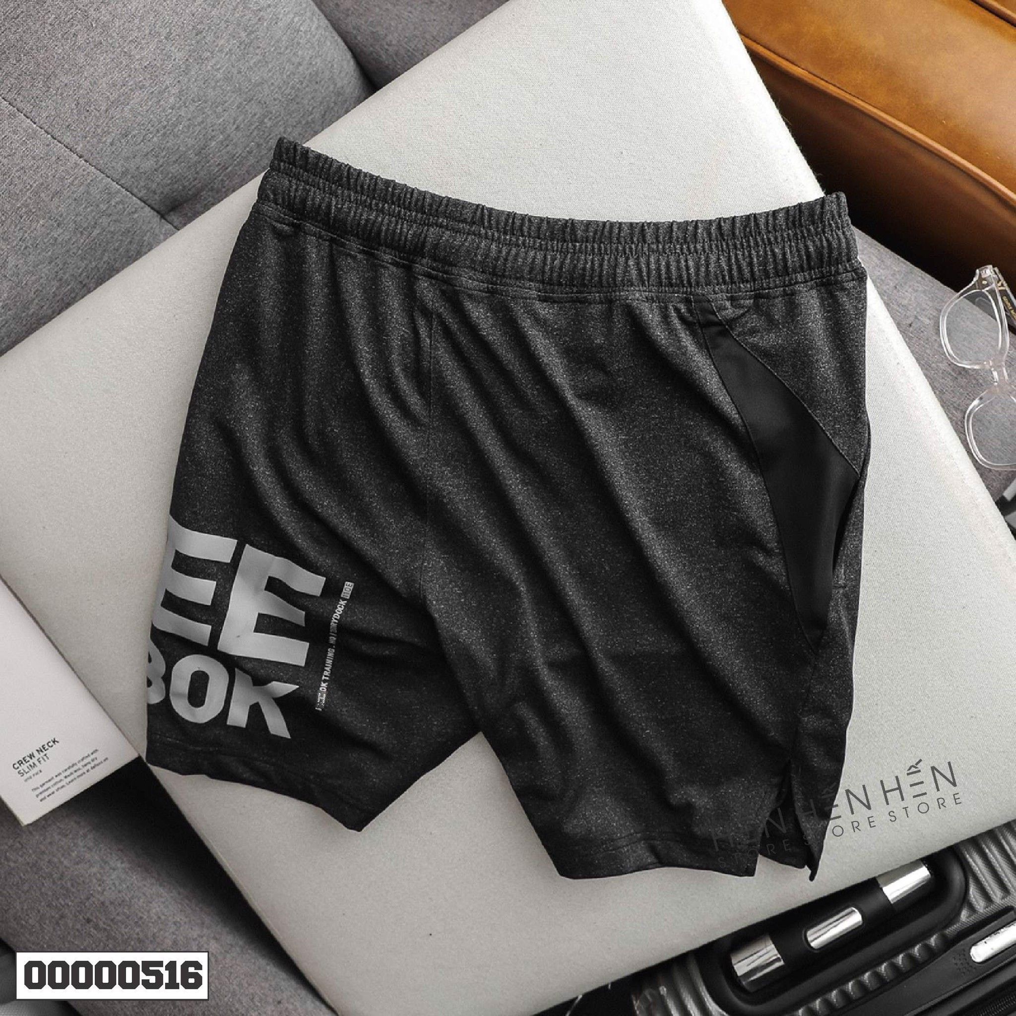 Quần short thun RB phối 2M