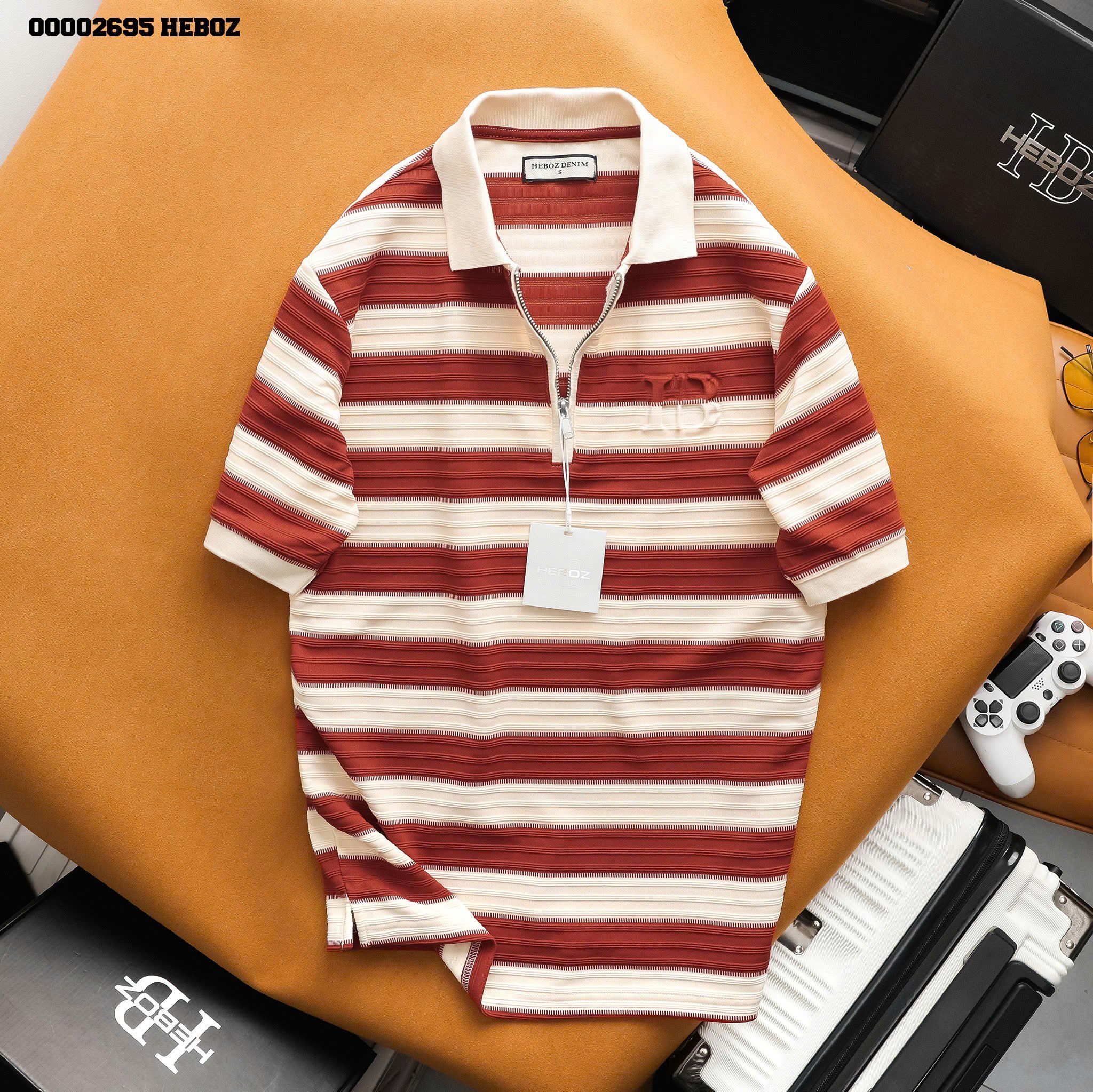 Áo polo nam Heboz stripped 3M - 00002695
