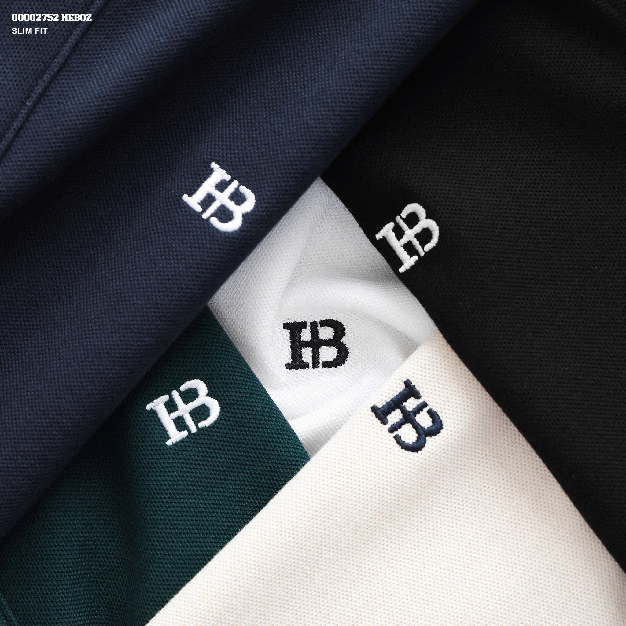 Áo polo nam Heboz logo basic 5M - 00002752