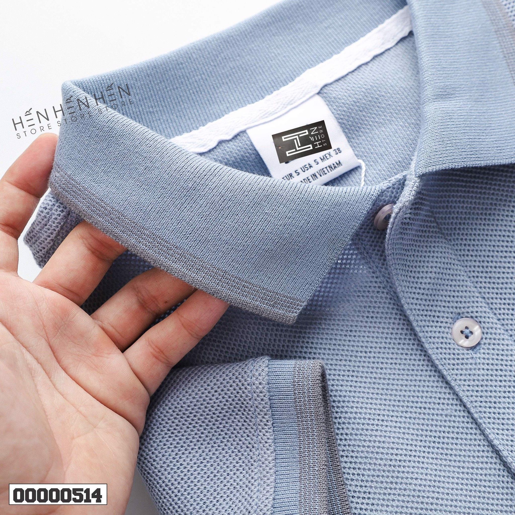 Áo polo Z.R cổ viền 5M new