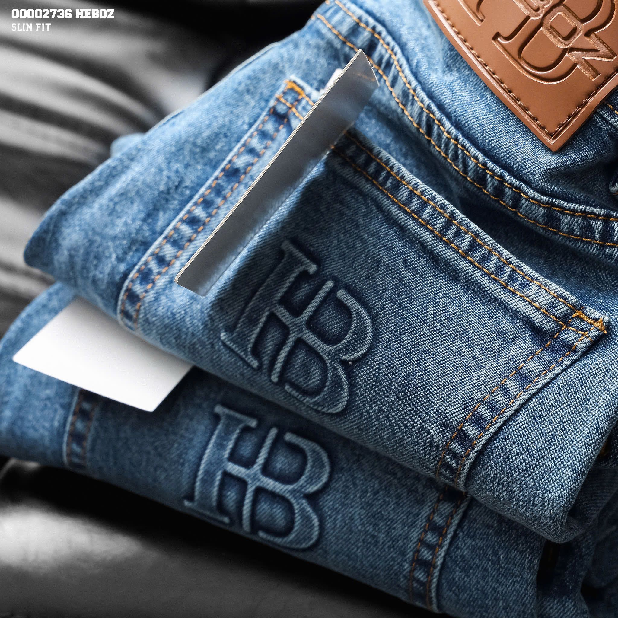 Quần jean nam Heboz air slim D039 - 00002736