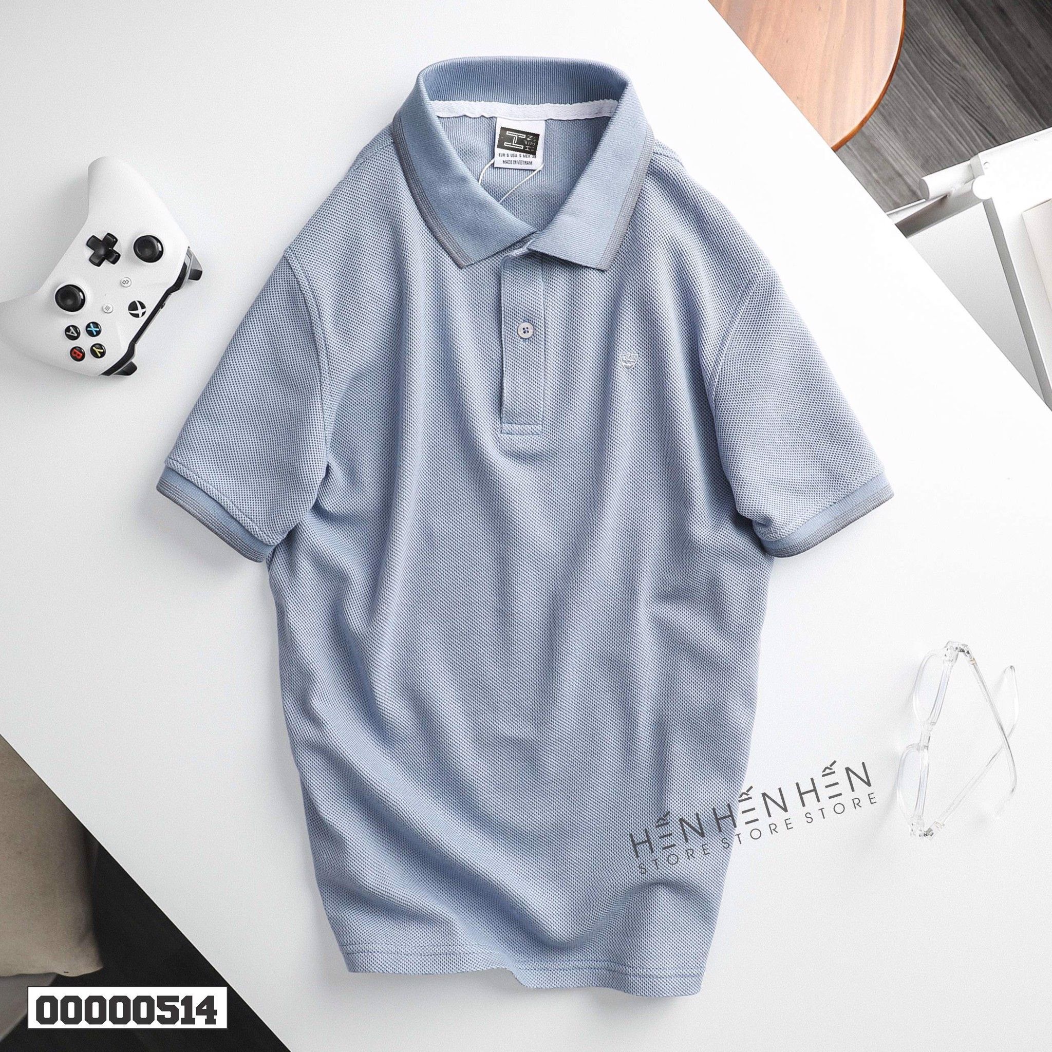 Áo polo Z.R cổ viền 5M new
