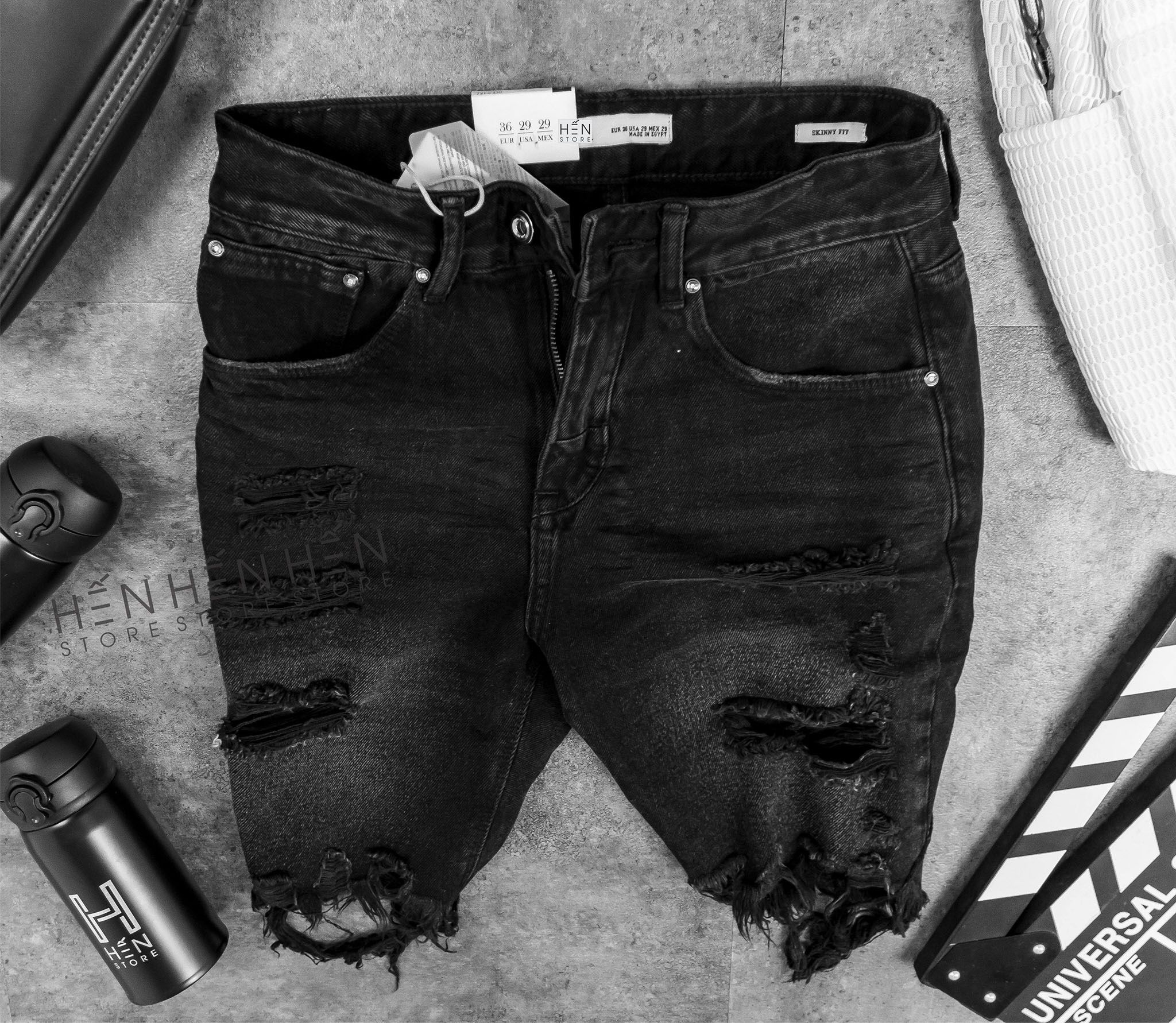 Quần Short Jean ZR Skinny