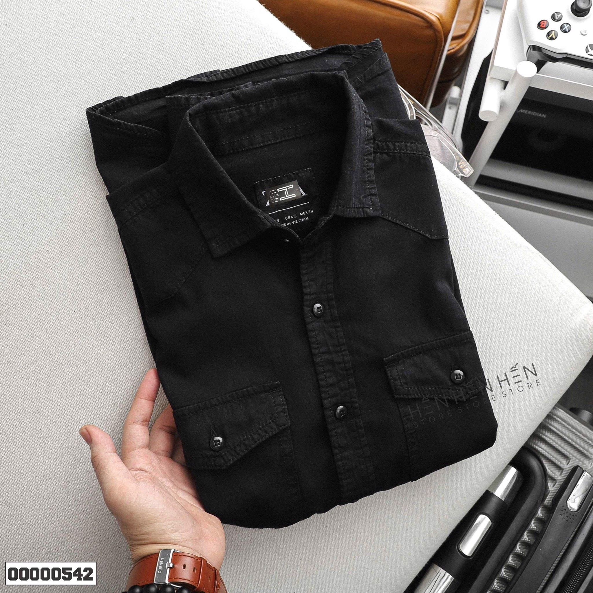 Áo denim ZR 2 túi 4M