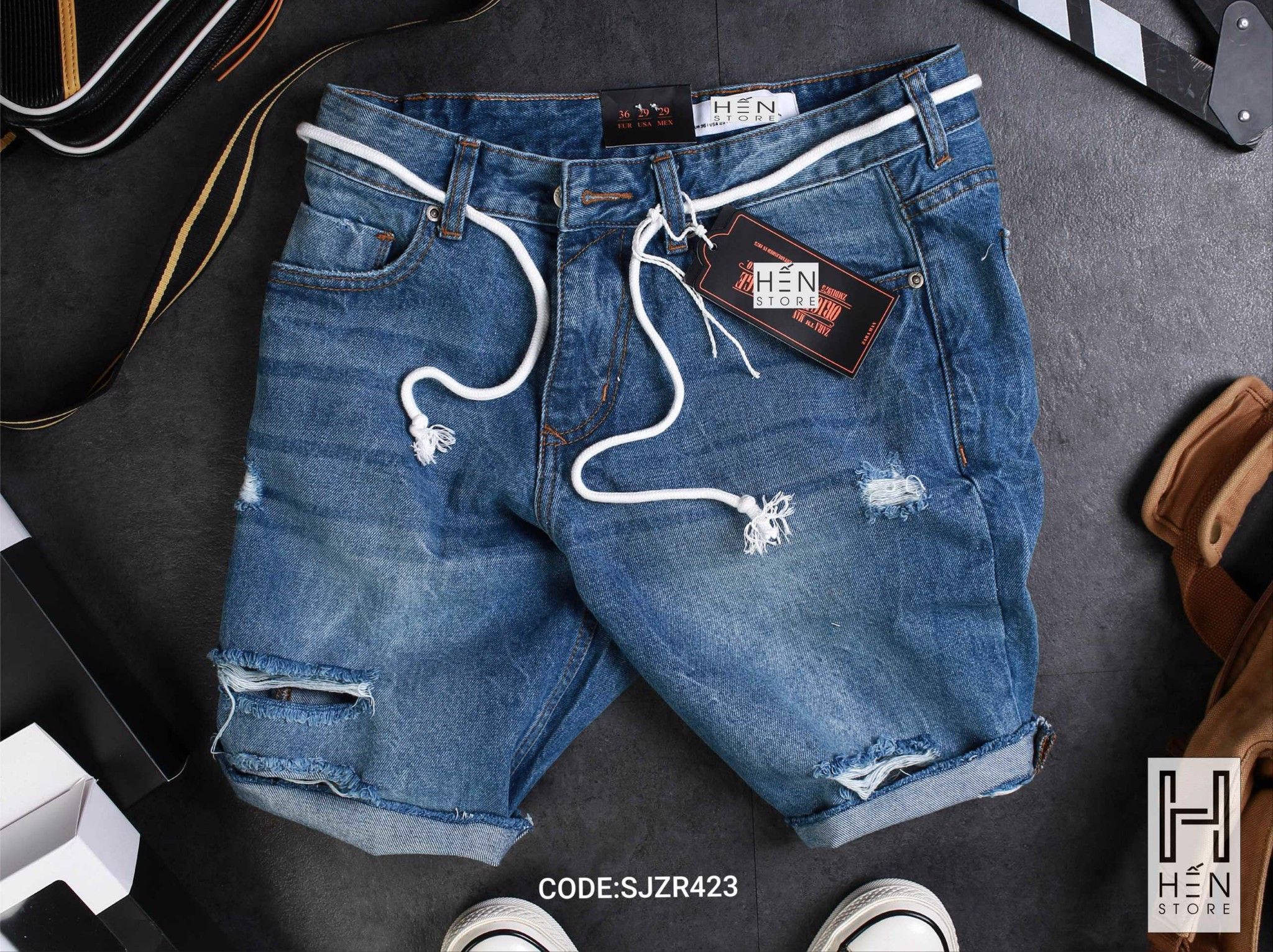 Quần Short Jean ZR 4M