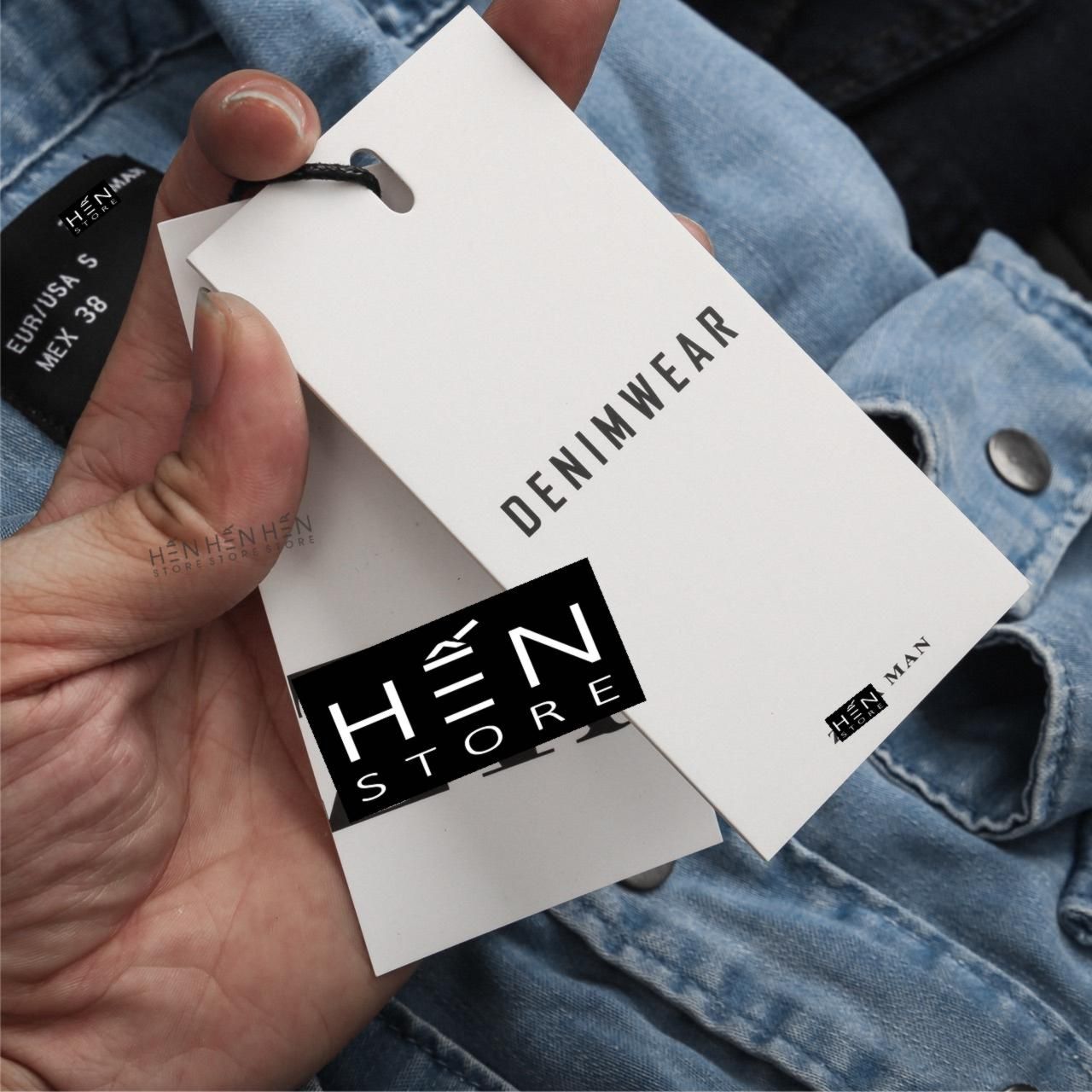 Áo Denim ZR 2 Túi 3M